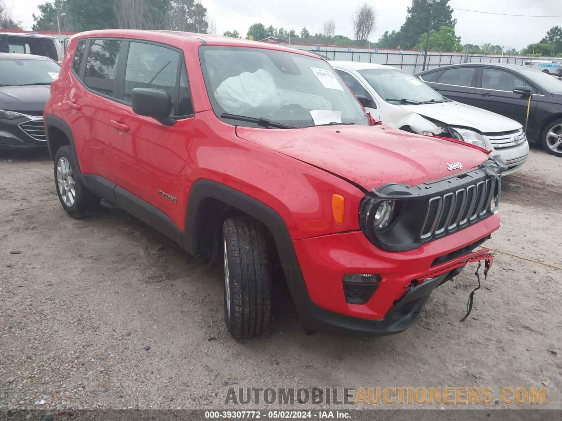 ZACNJDB11PPP31117 JEEP RENEGADE 2023