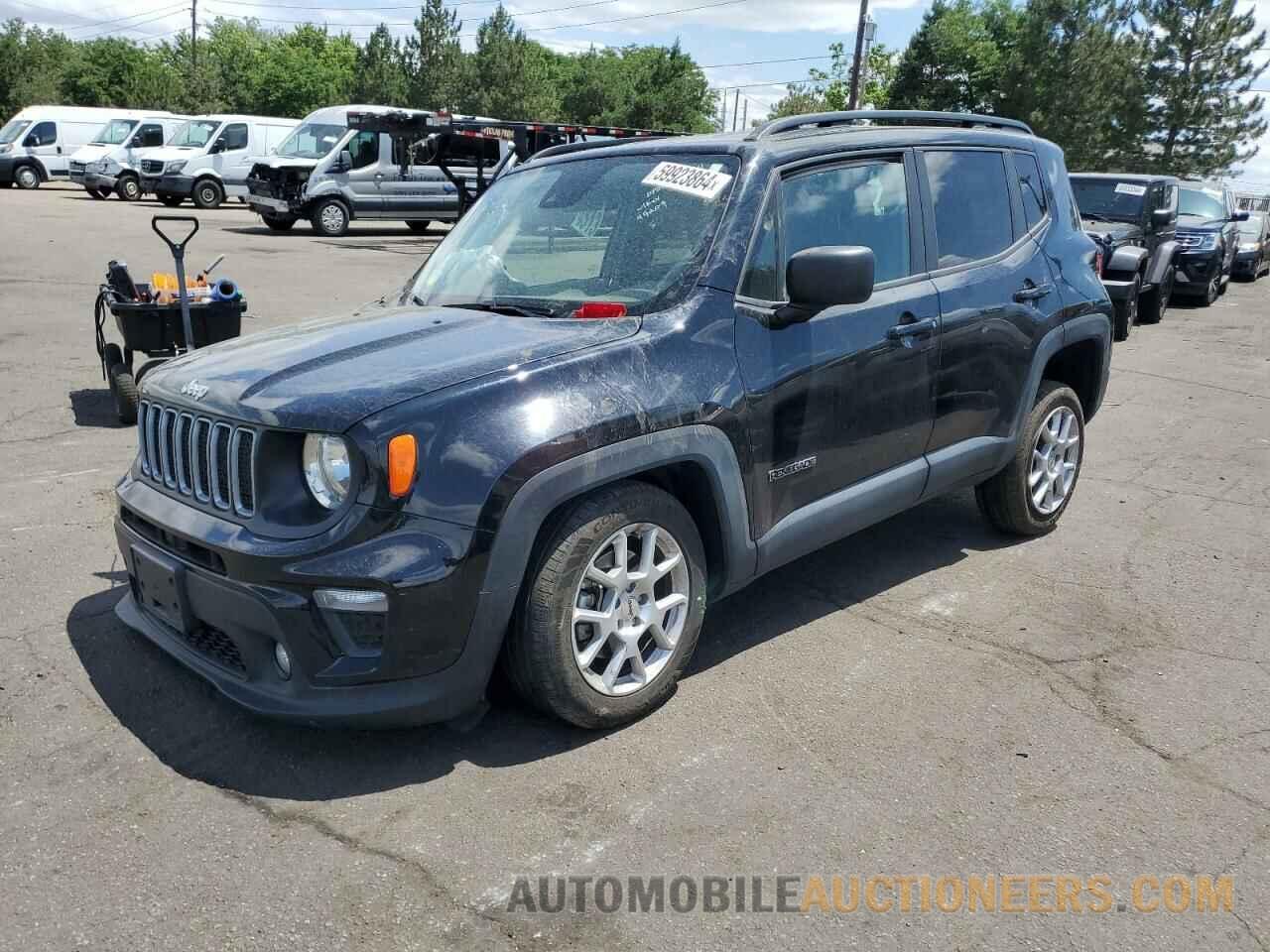 ZACNJDB12NPN51593 JEEP RENEGADE 2022