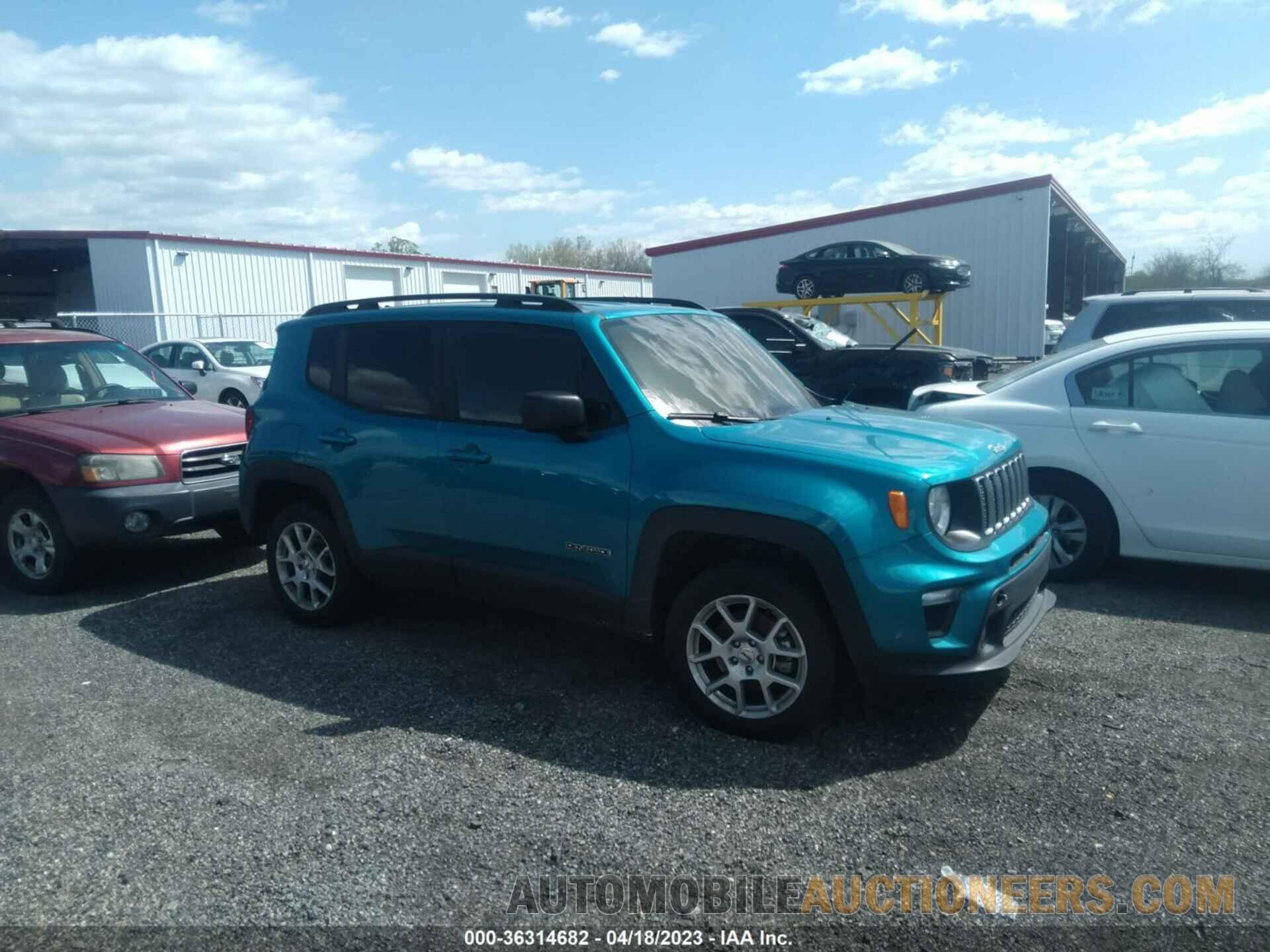 ZACNJDB12NPN58155 JEEP RENEGADE 2022