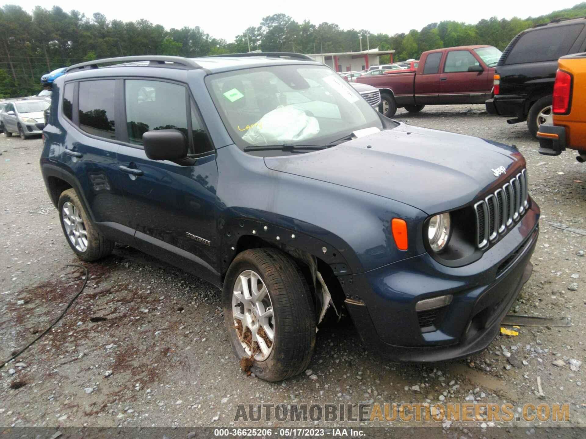 ZACNJDB12NPN62819 JEEP RENEGADE 2022