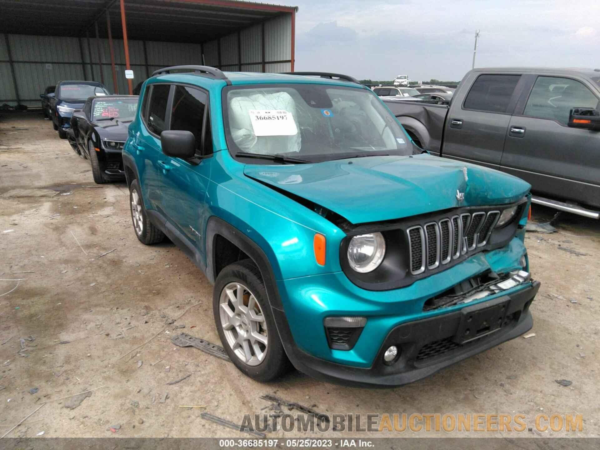 ZACNJDB12NPN70516 JEEP RENEGADE 2022