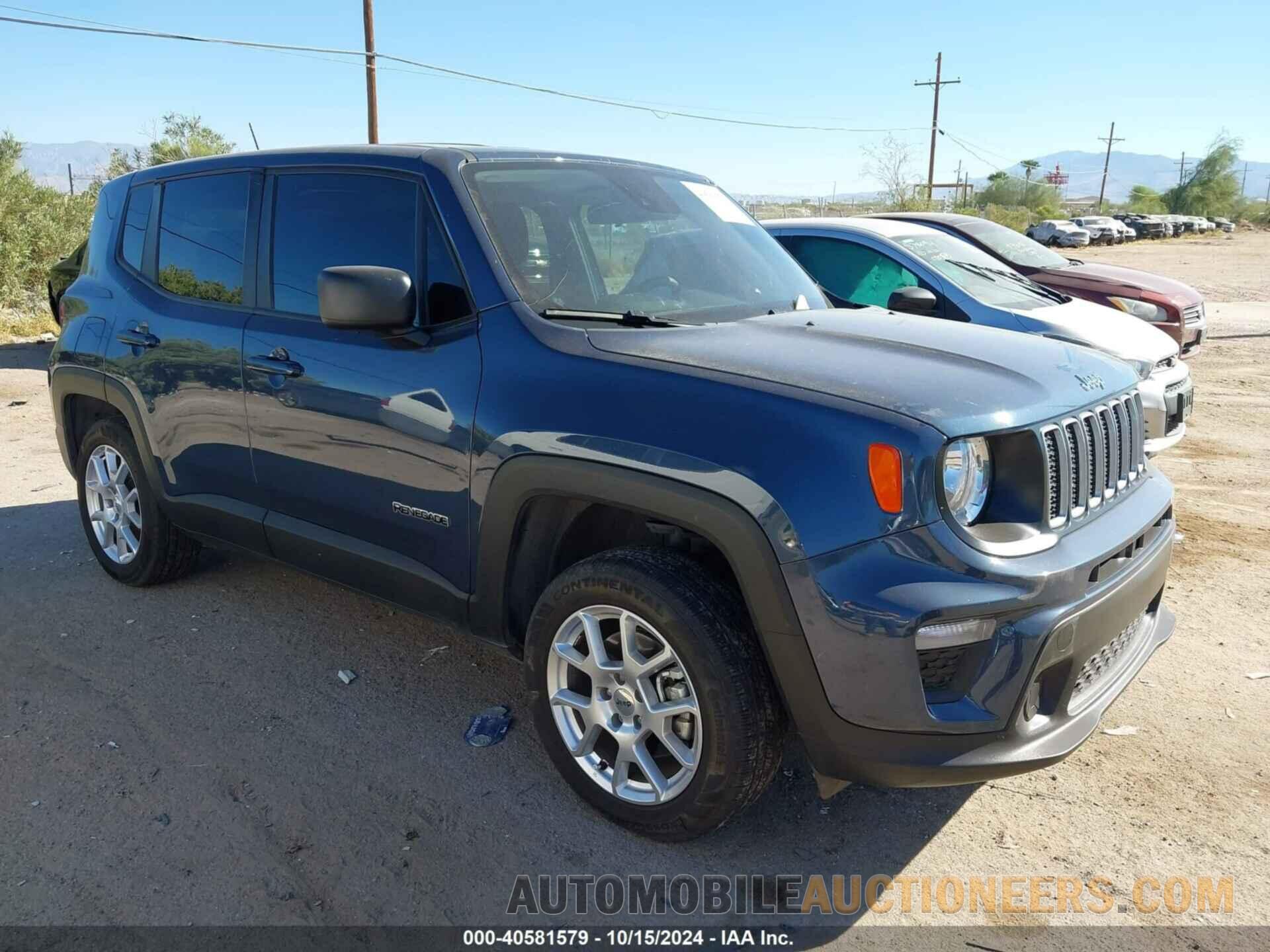 ZACNJDB12PPP16478 JEEP RENEGADE 2023