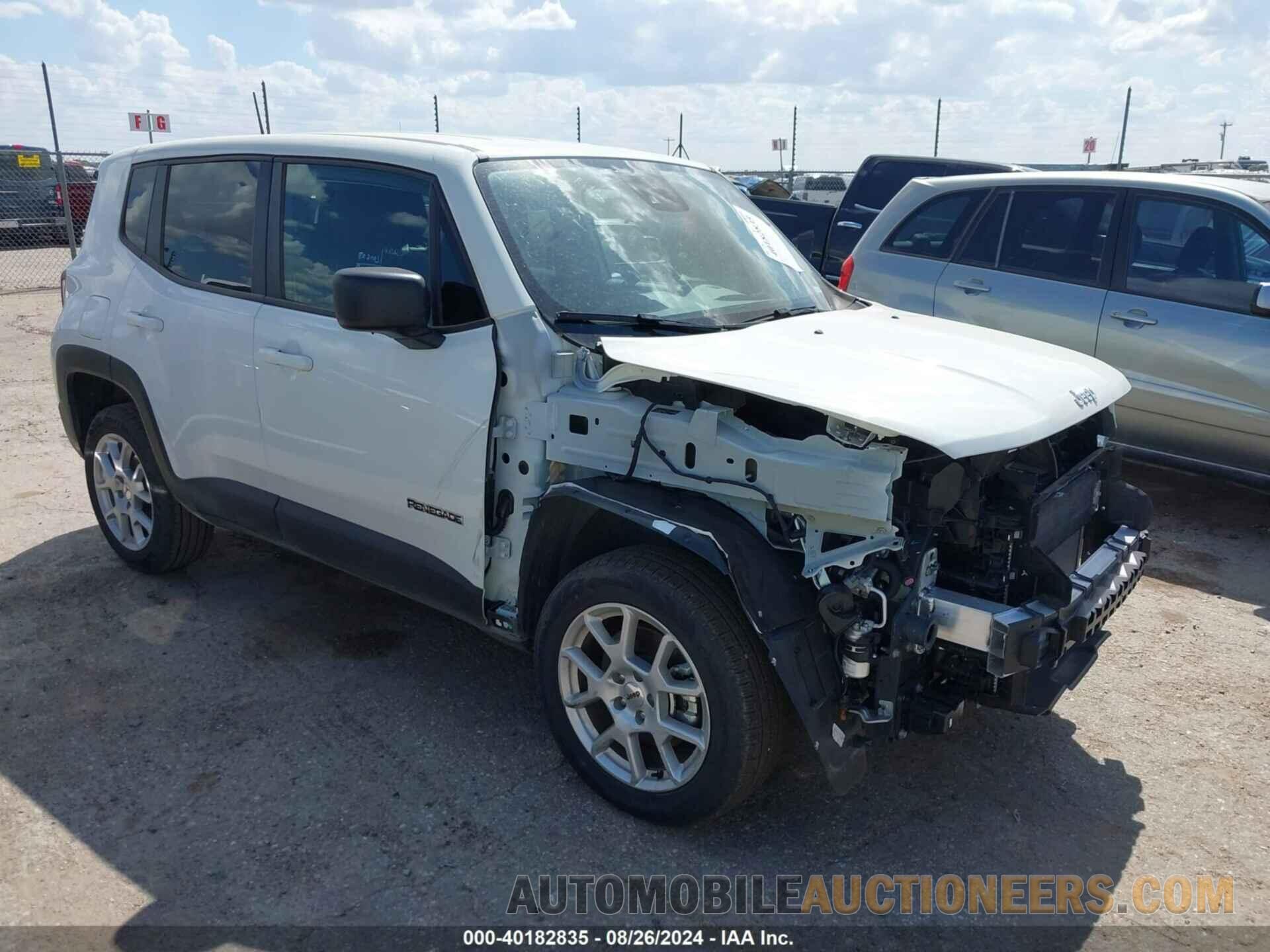 ZACNJDB12PPP62456 JEEP RENEGADE 2023