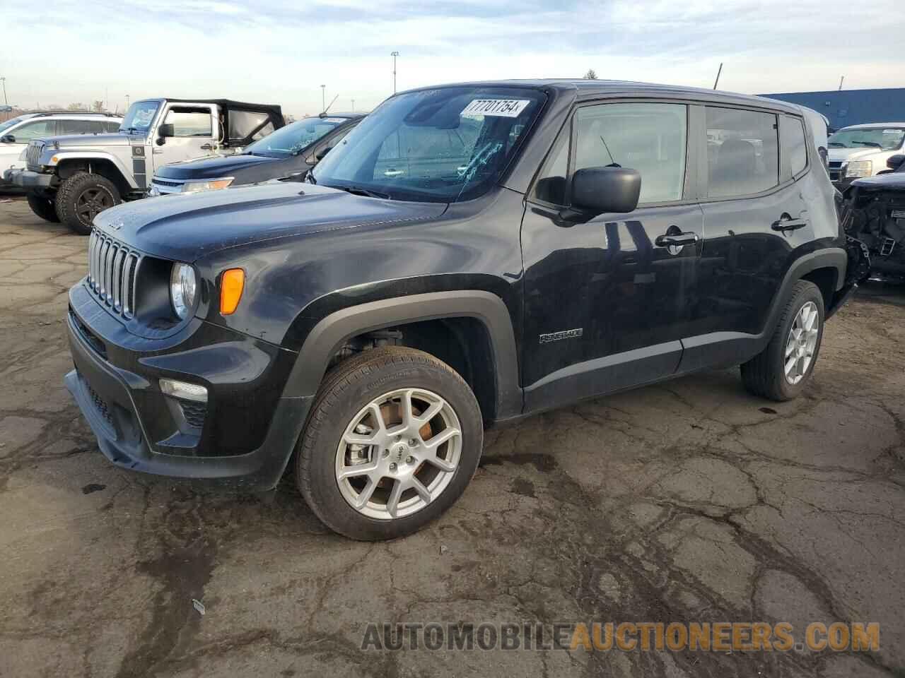 ZACNJDB12PPP62893 JEEP RENEGADE 2023