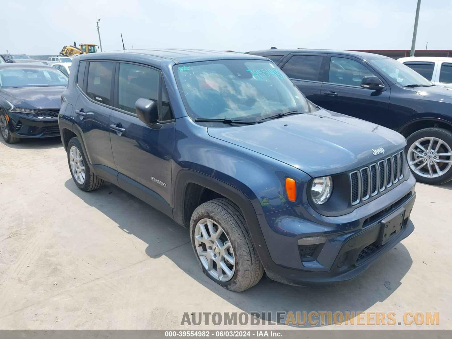 ZACNJDB12PPP68421 JEEP RENEGADE 2023