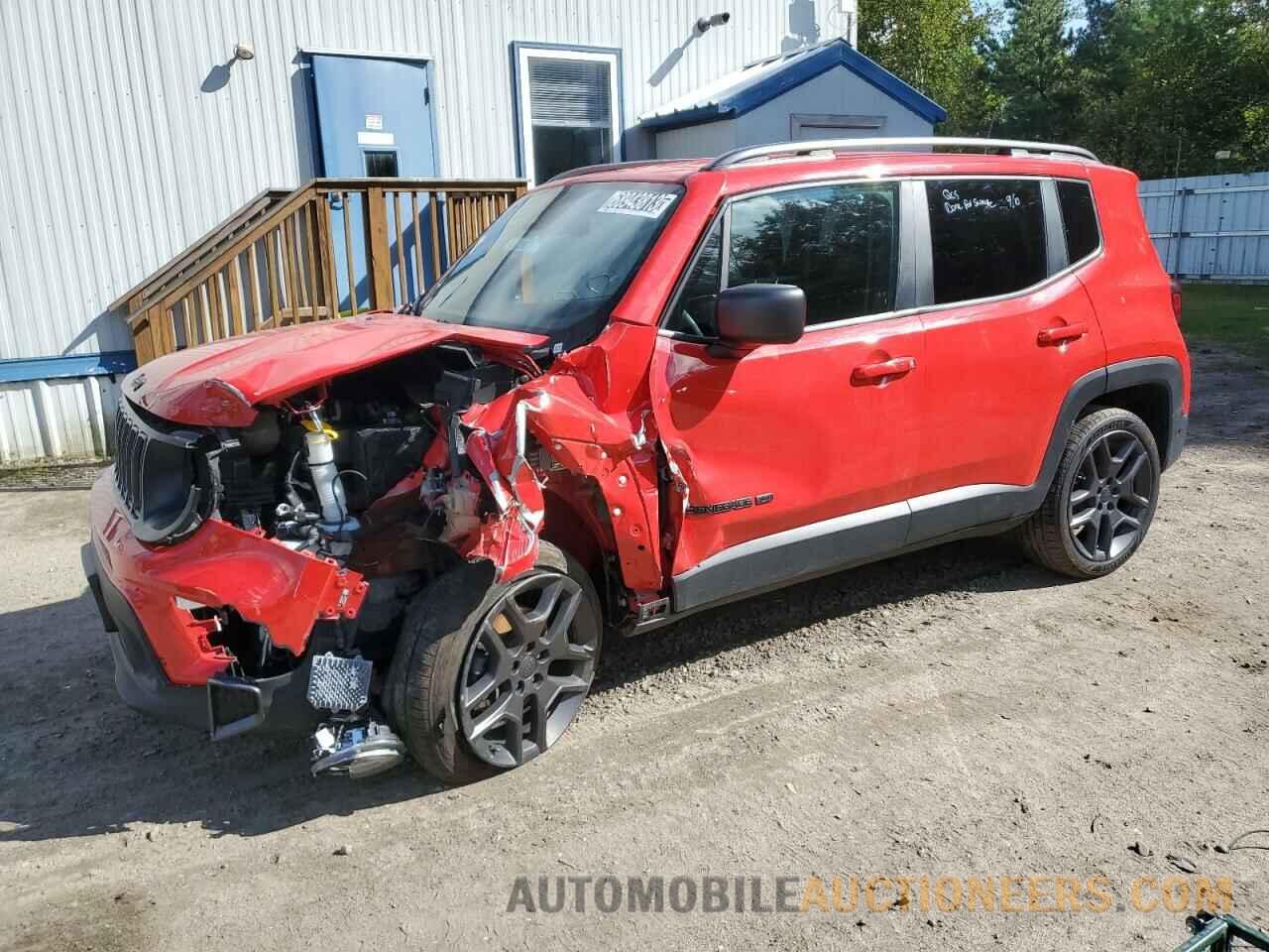 ZACNJDB13MPM54952 JEEP RENEGADE 2021