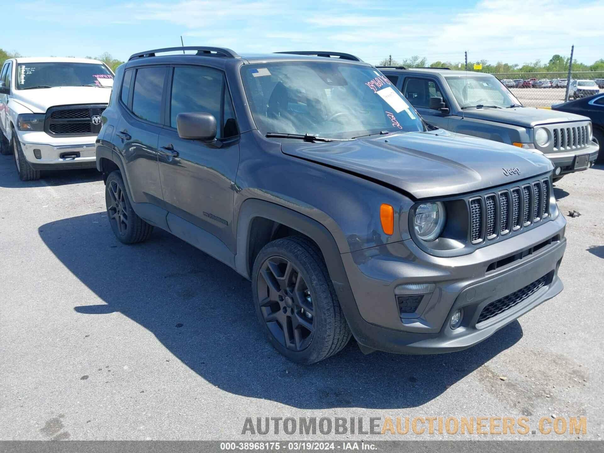 ZACNJDB13MPM63926 JEEP RENEGADE 2021