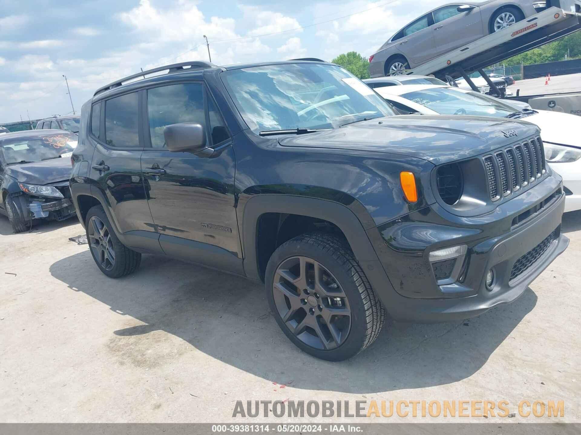 ZACNJDB13MPM64140 JEEP RENEGADE 2021