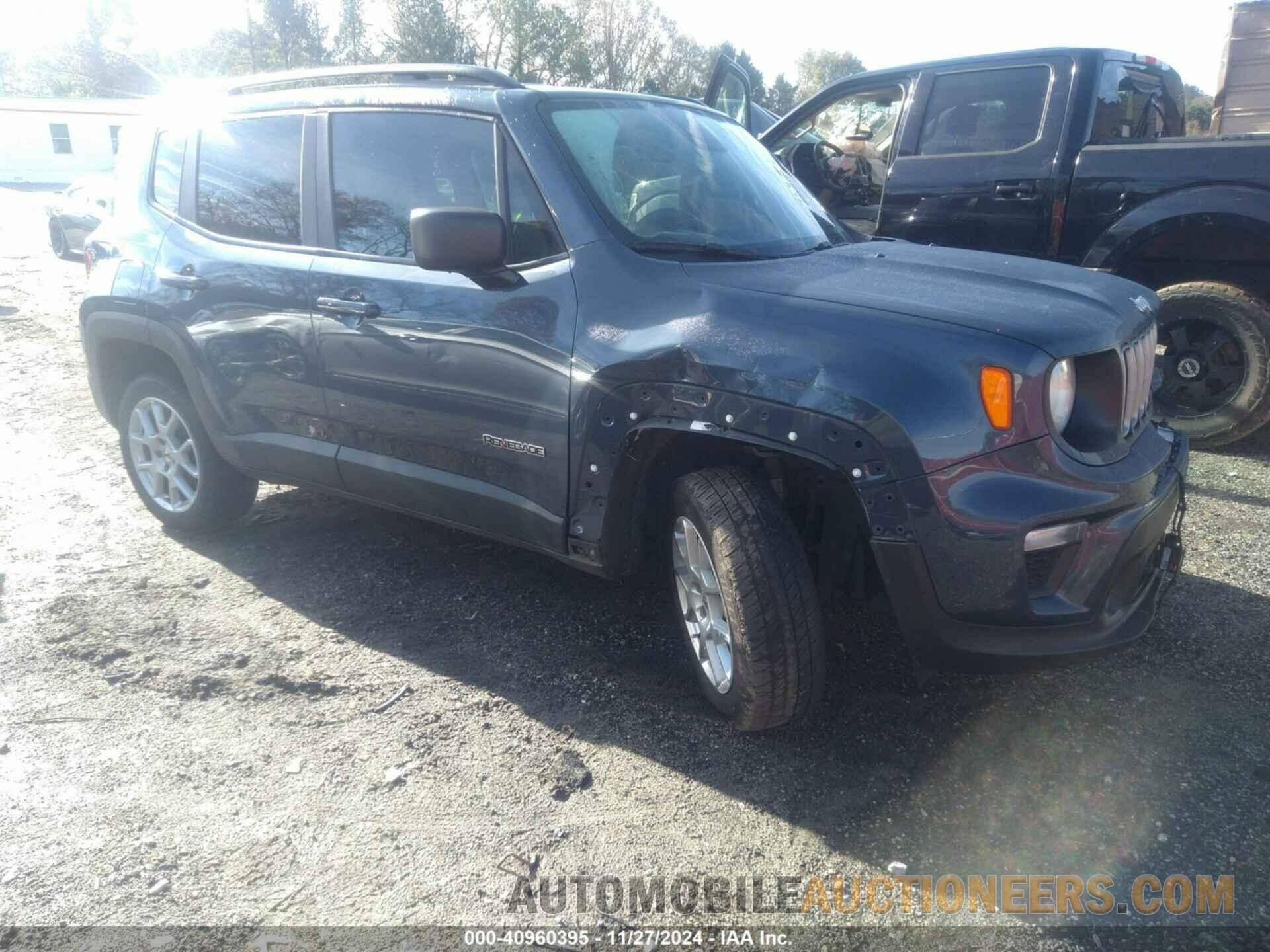 ZACNJDB13NPN45270 JEEP RENEGADE 2022