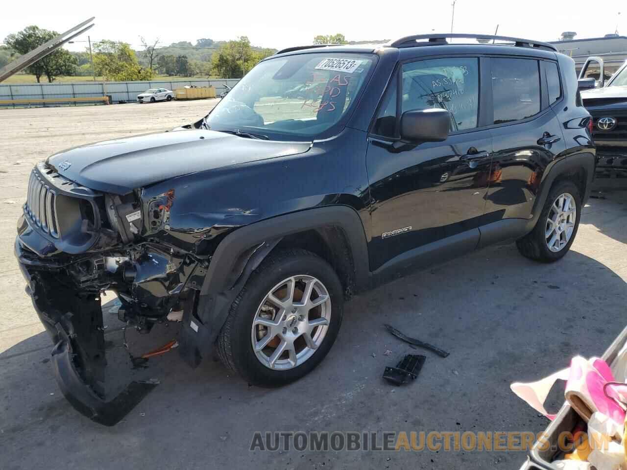 ZACNJDB13NPN47410 JEEP RENEGADE 2022