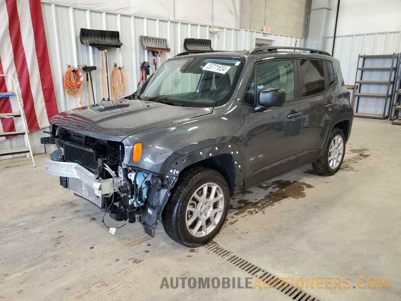 ZACNJDB13NPN49058 JEEP RENEGADE 2022