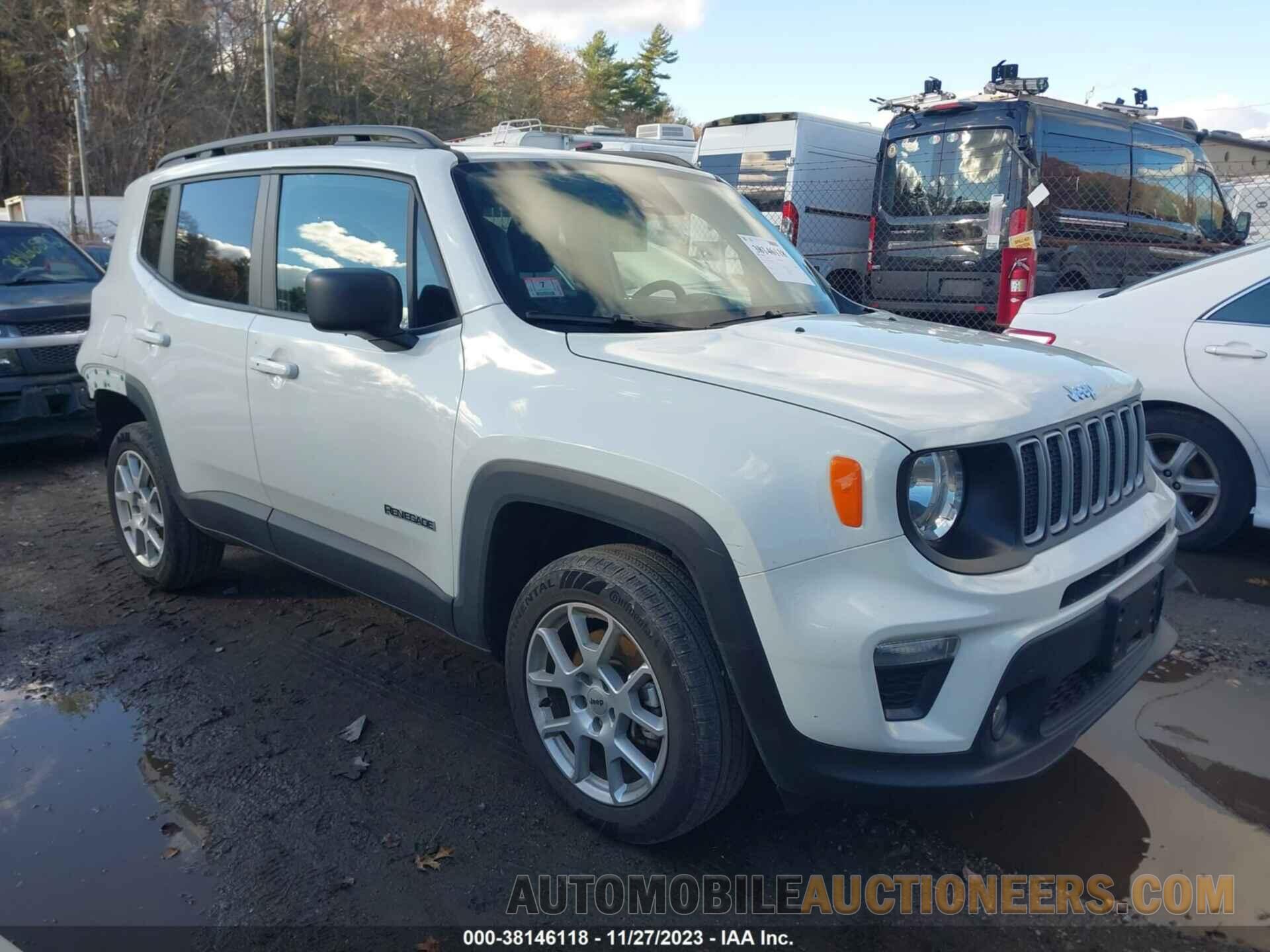 ZACNJDB13NPN57886 JEEP RENEGADE 2022