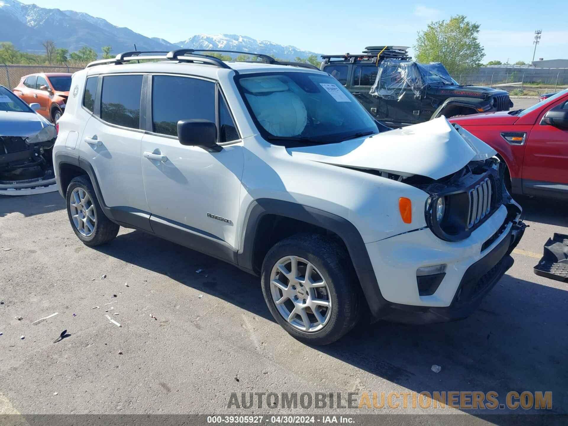 ZACNJDB13NPN62571 JEEP RENEGADE 2022