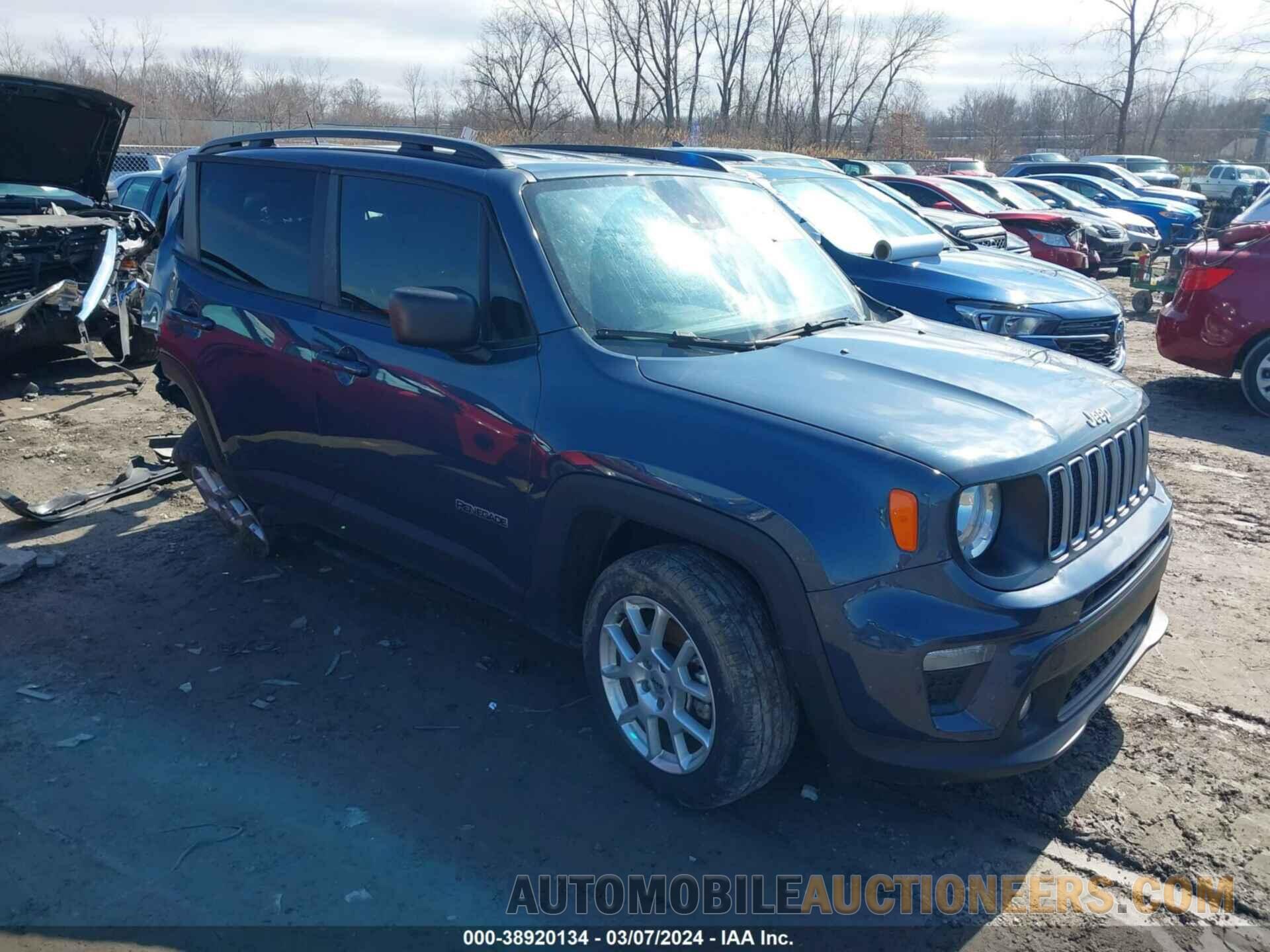 ZACNJDB13NPN65759 JEEP RENEGADE 2022