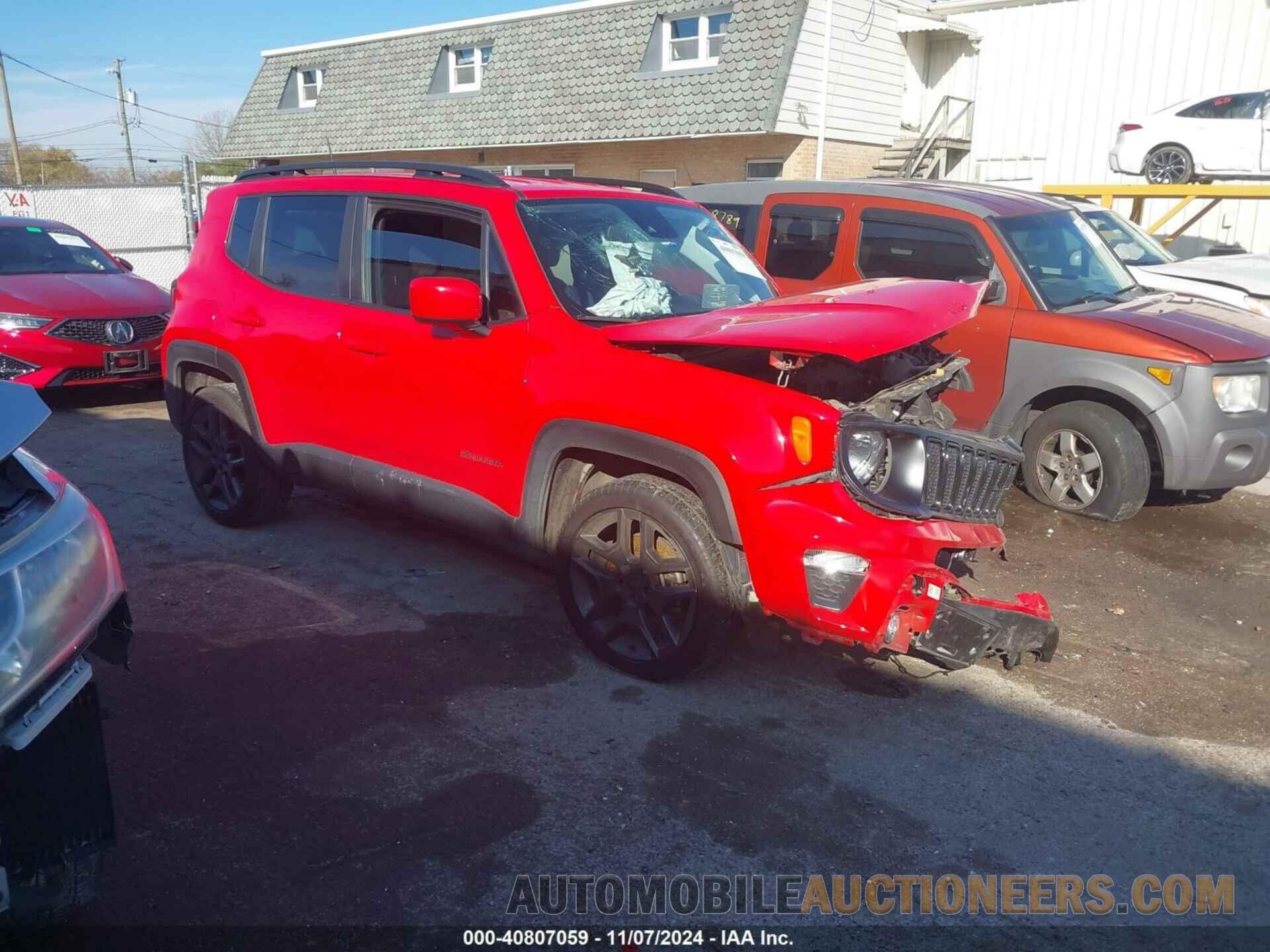 ZACNJDB13NPN82142 JEEP RENEGADE 2022