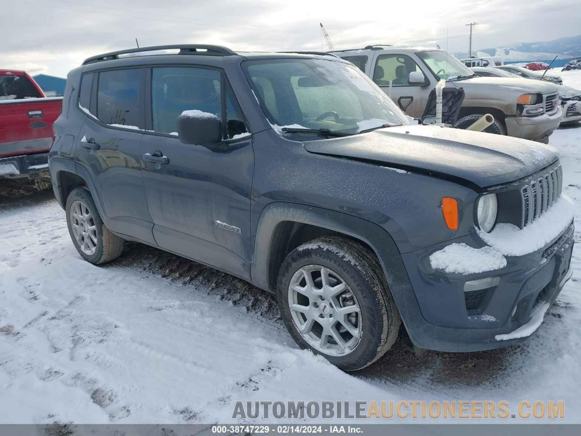 ZACNJDB13NPN83744 JEEP RENEGADE 2022