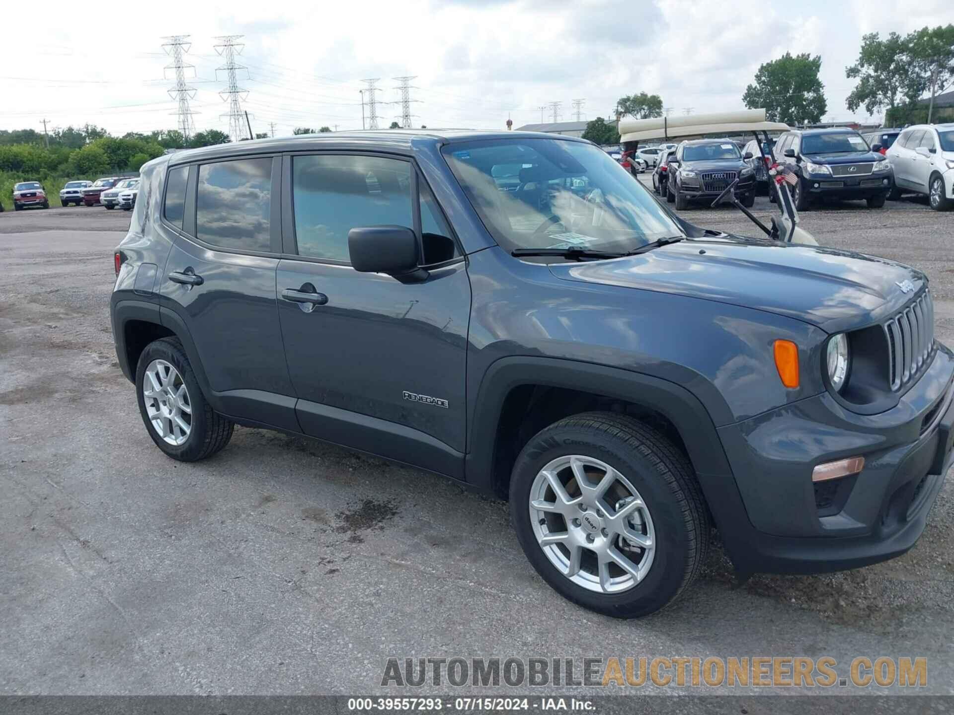 ZACNJDB13PPP20362 JEEP RENEGADE 2023