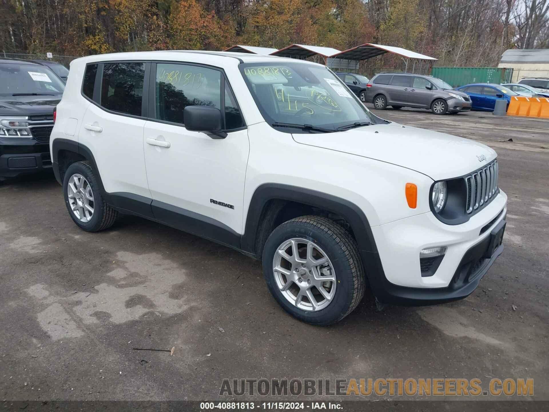 ZACNJDB13PPP38330 JEEP RENEGADE 2023