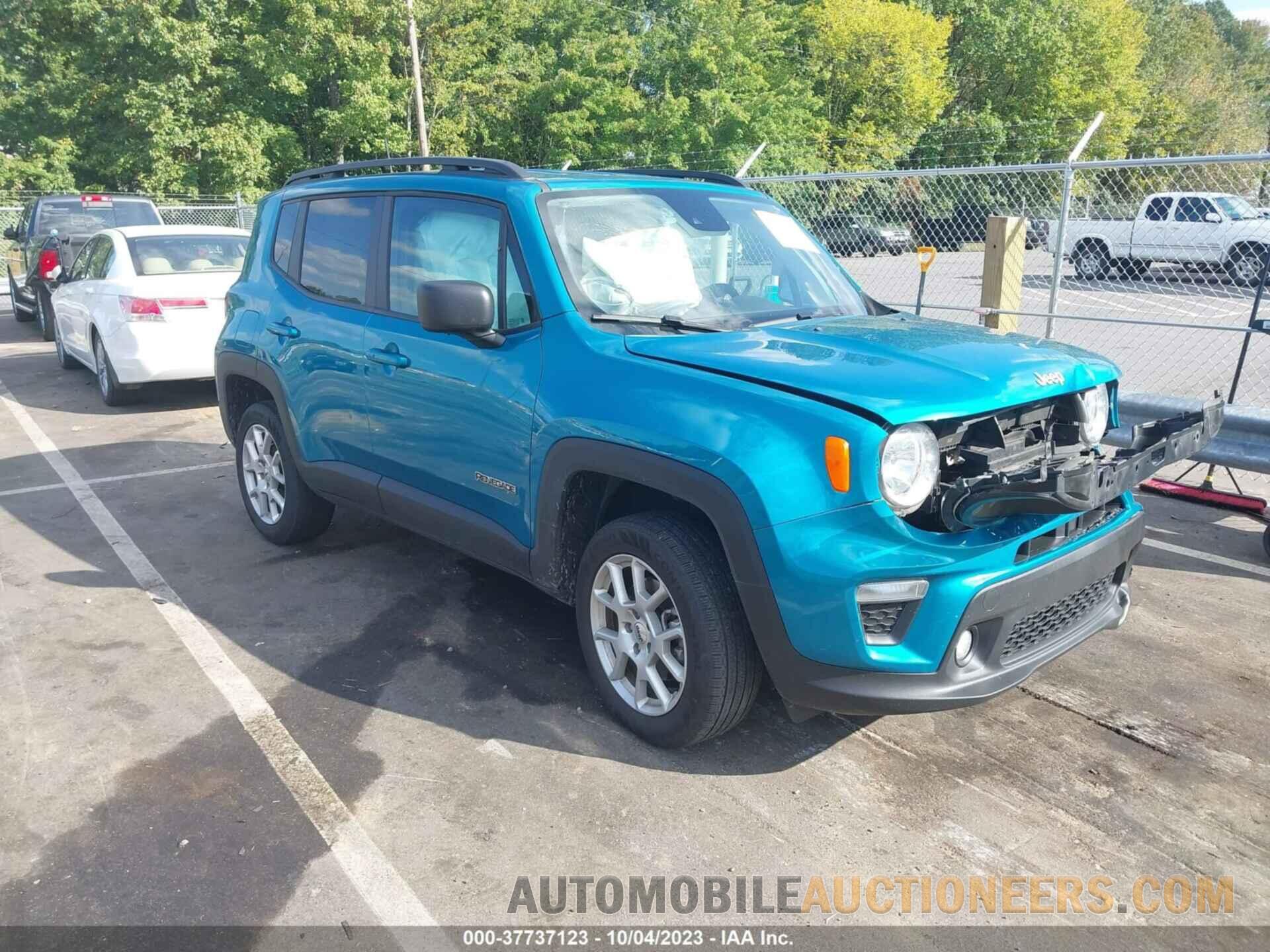 ZACNJDB14NPN62871 JEEP RENEGADE 2022