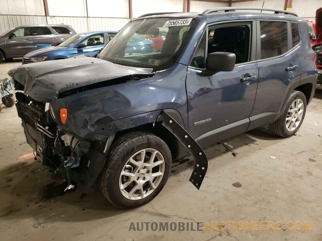 ZACNJDB14NPN66306 JEEP RENEGADE 2022