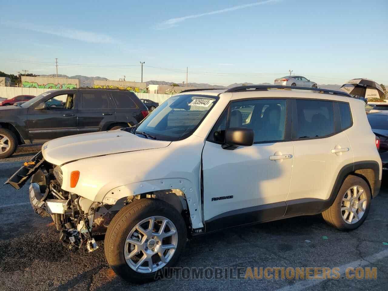 ZACNJDB14NPN70498 JEEP RENEGADE 2022