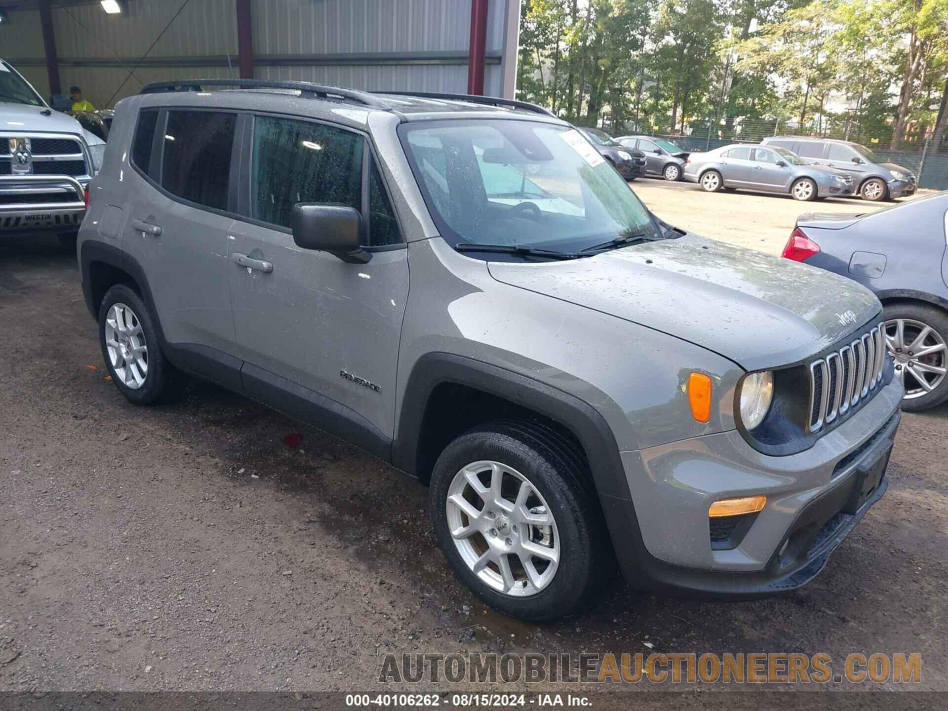 ZACNJDB14NPN71523 JEEP RENEGADE 2022