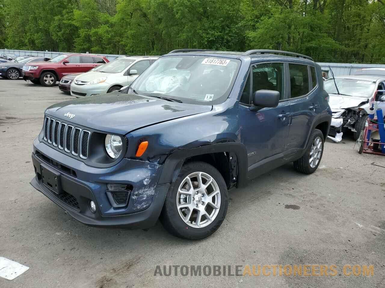 ZACNJDB14NPN97104 JEEP RENEGADE 2022