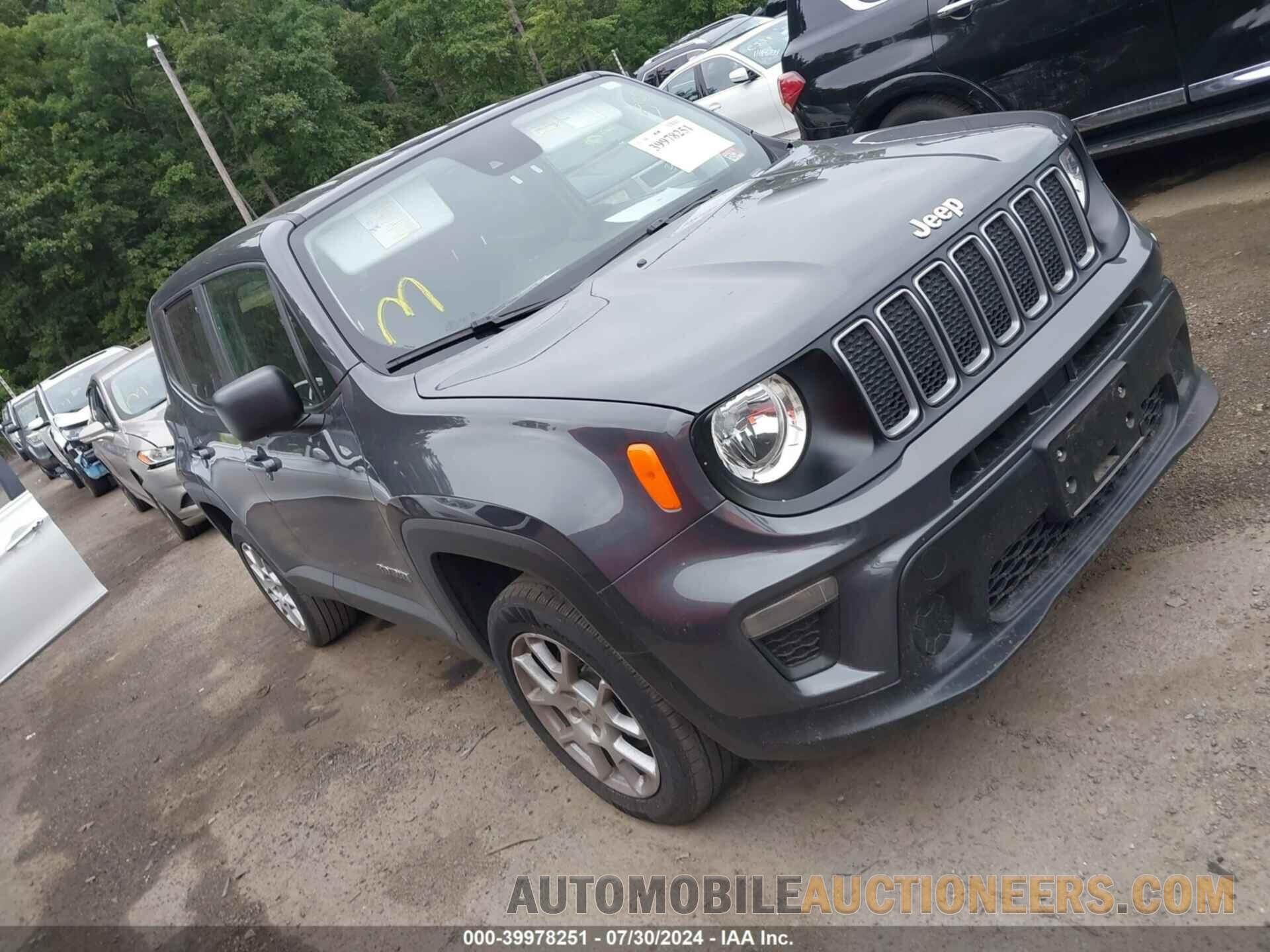 ZACNJDB14PPP14926 JEEP RENEGADE 2023