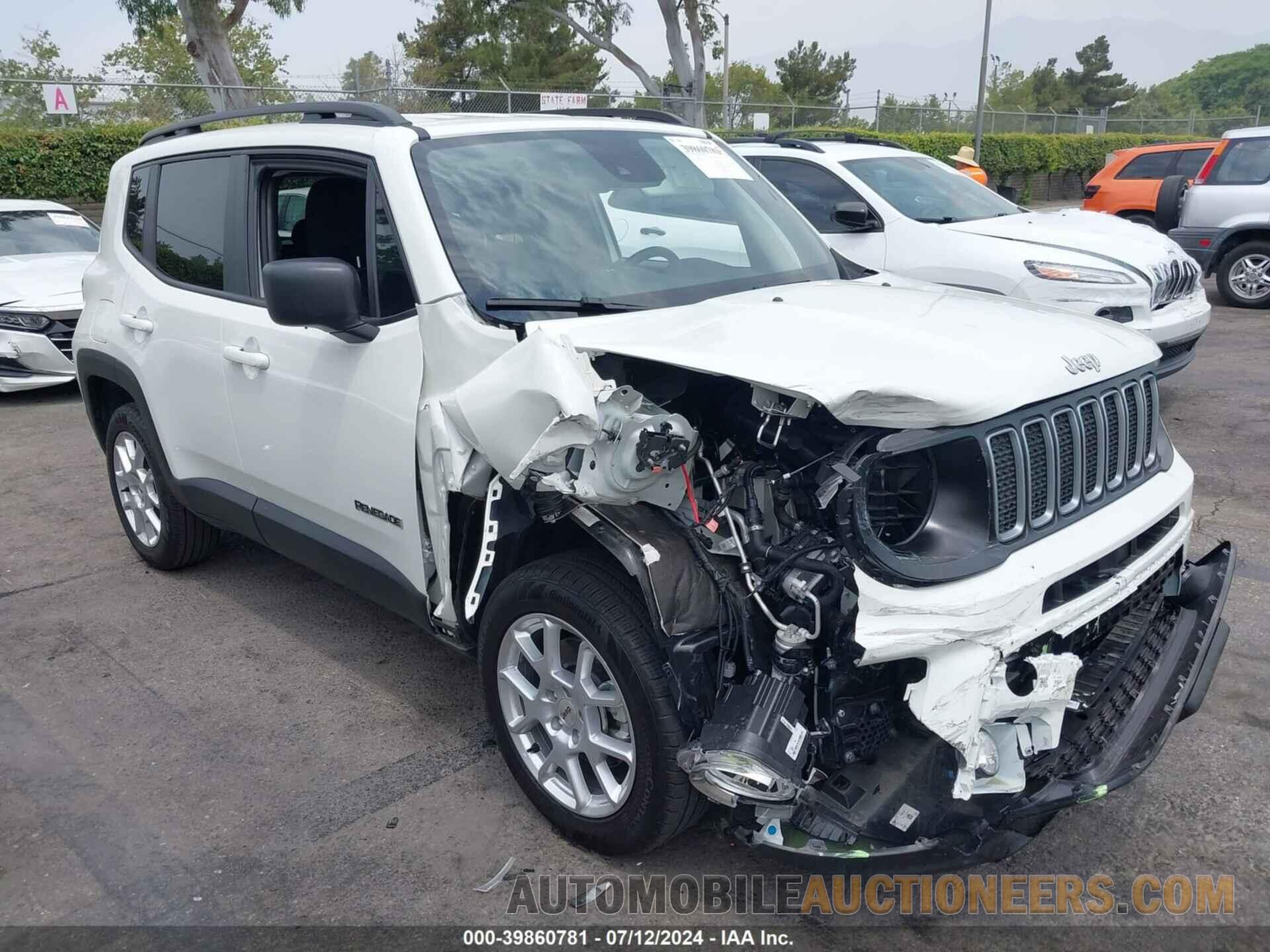 ZACNJDB14PPP28244 JEEP RENEGADE 2023