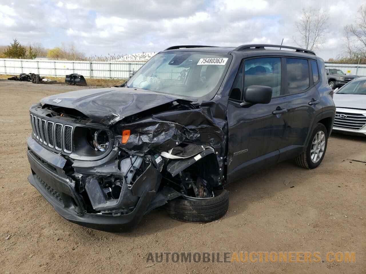 ZACNJDB14PPP33444 JEEP RENEGADE 2023