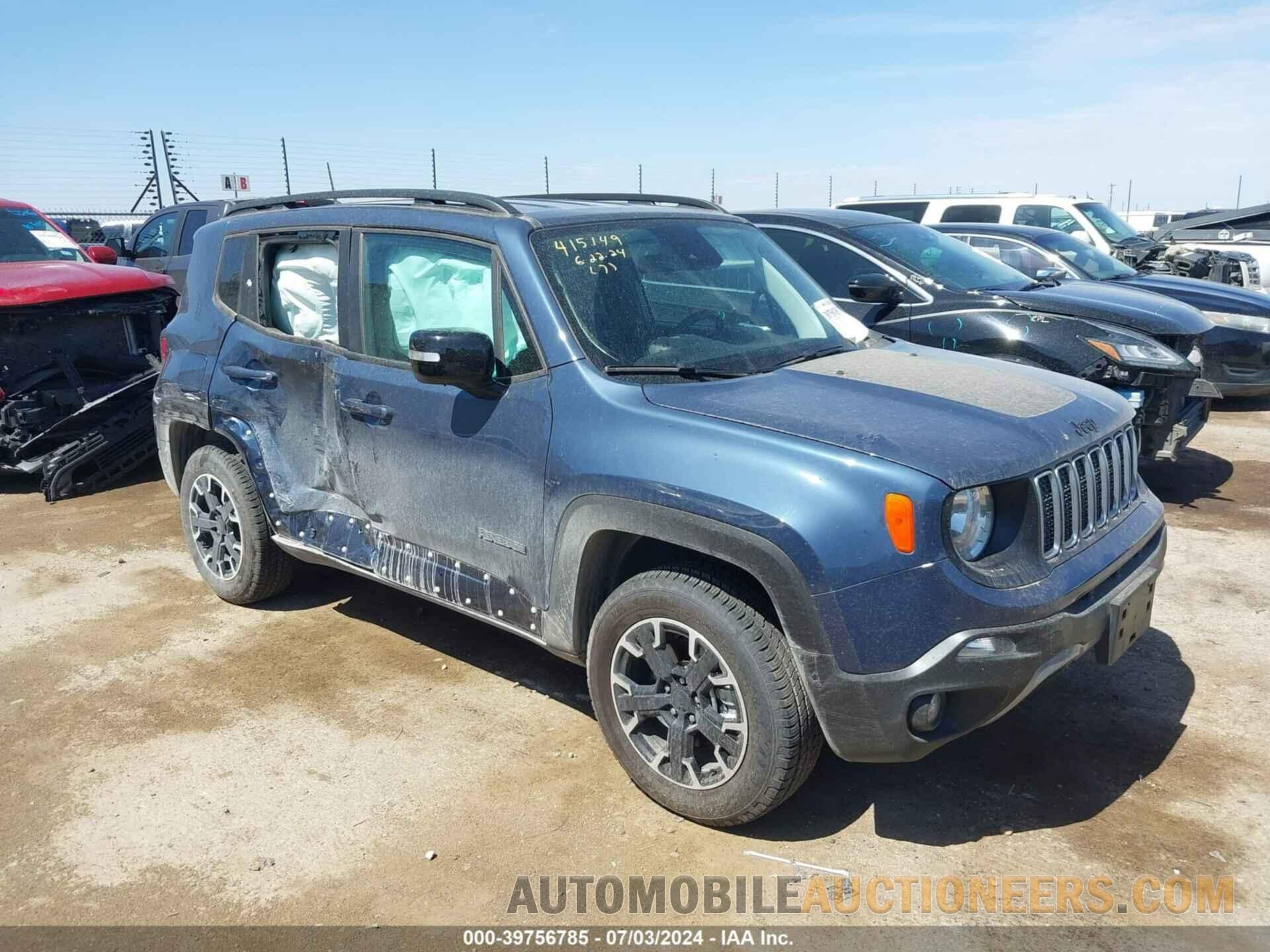 ZACNJDB14PPP58487 JEEP RENEGADE 2023