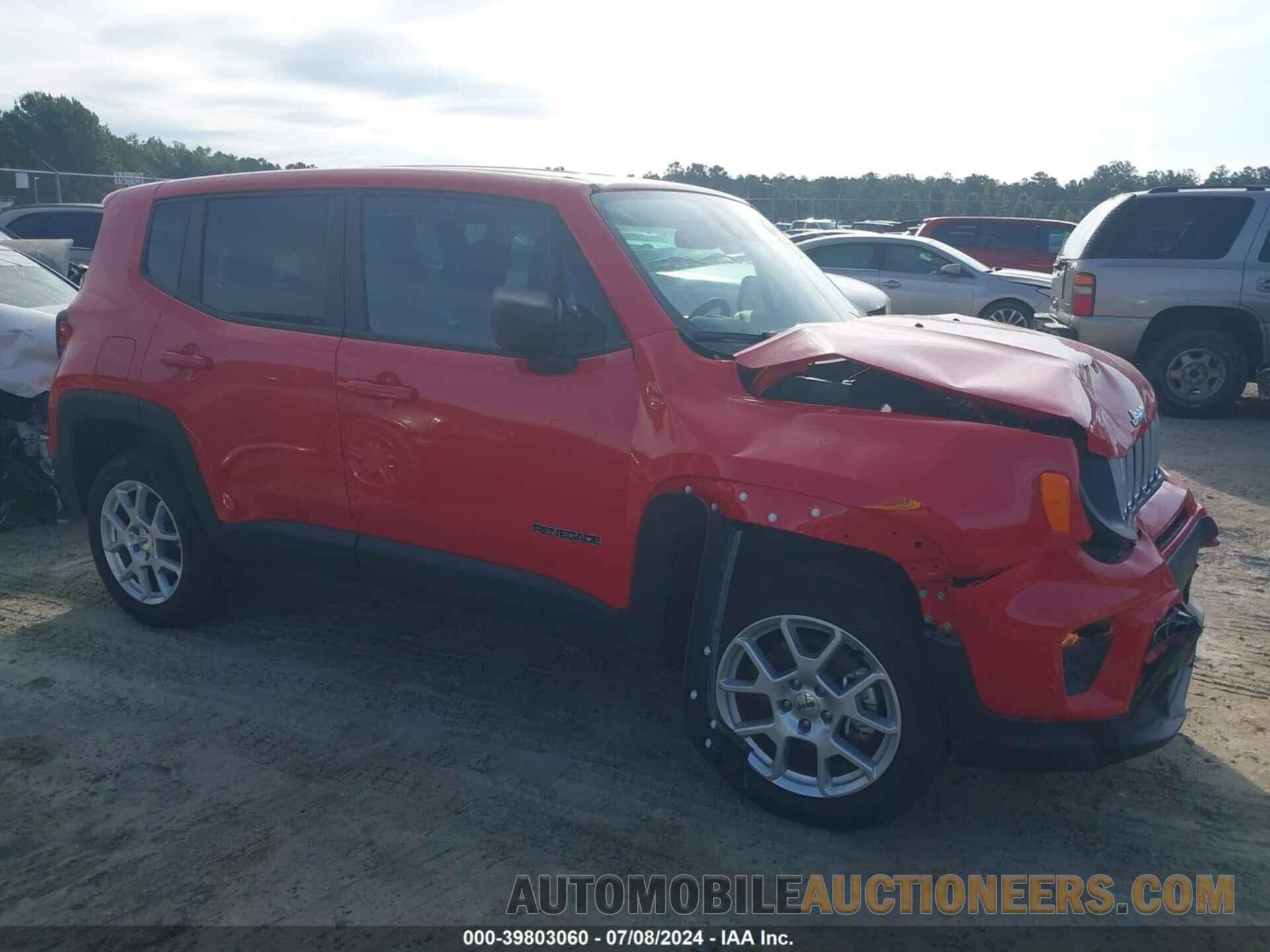 ZACNJDB14PPP71305 JEEP RENEGADE 2023