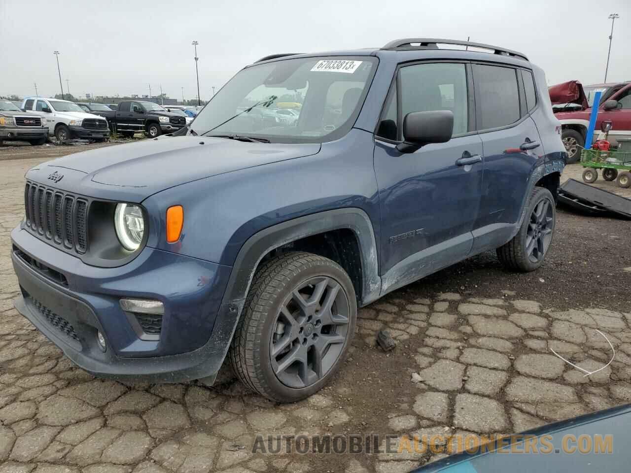 ZACNJDB15MPM35173 JEEP RENEGADE 2021