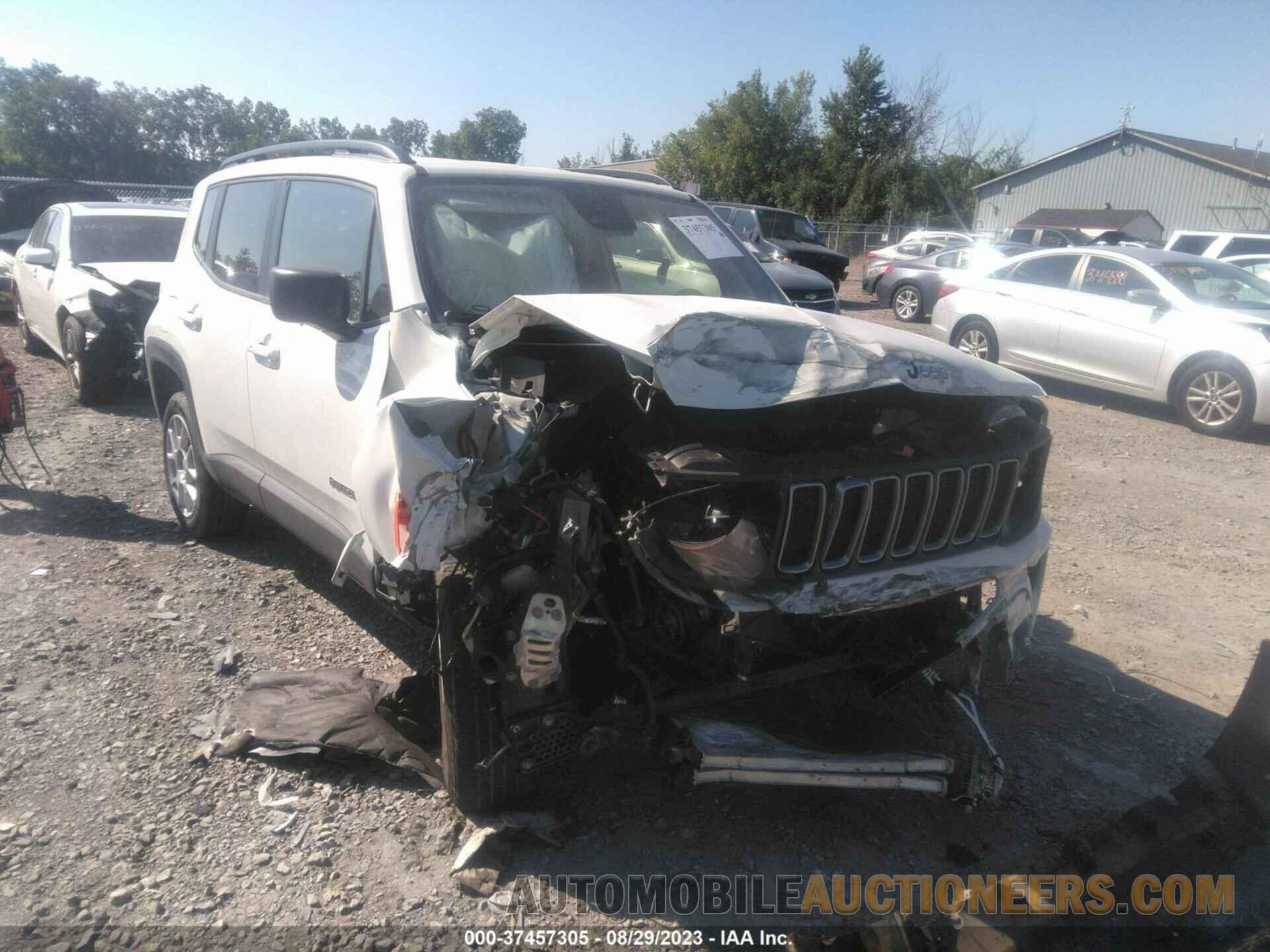 ZACNJDB15NPN43987 JEEP RENEGADE 2022