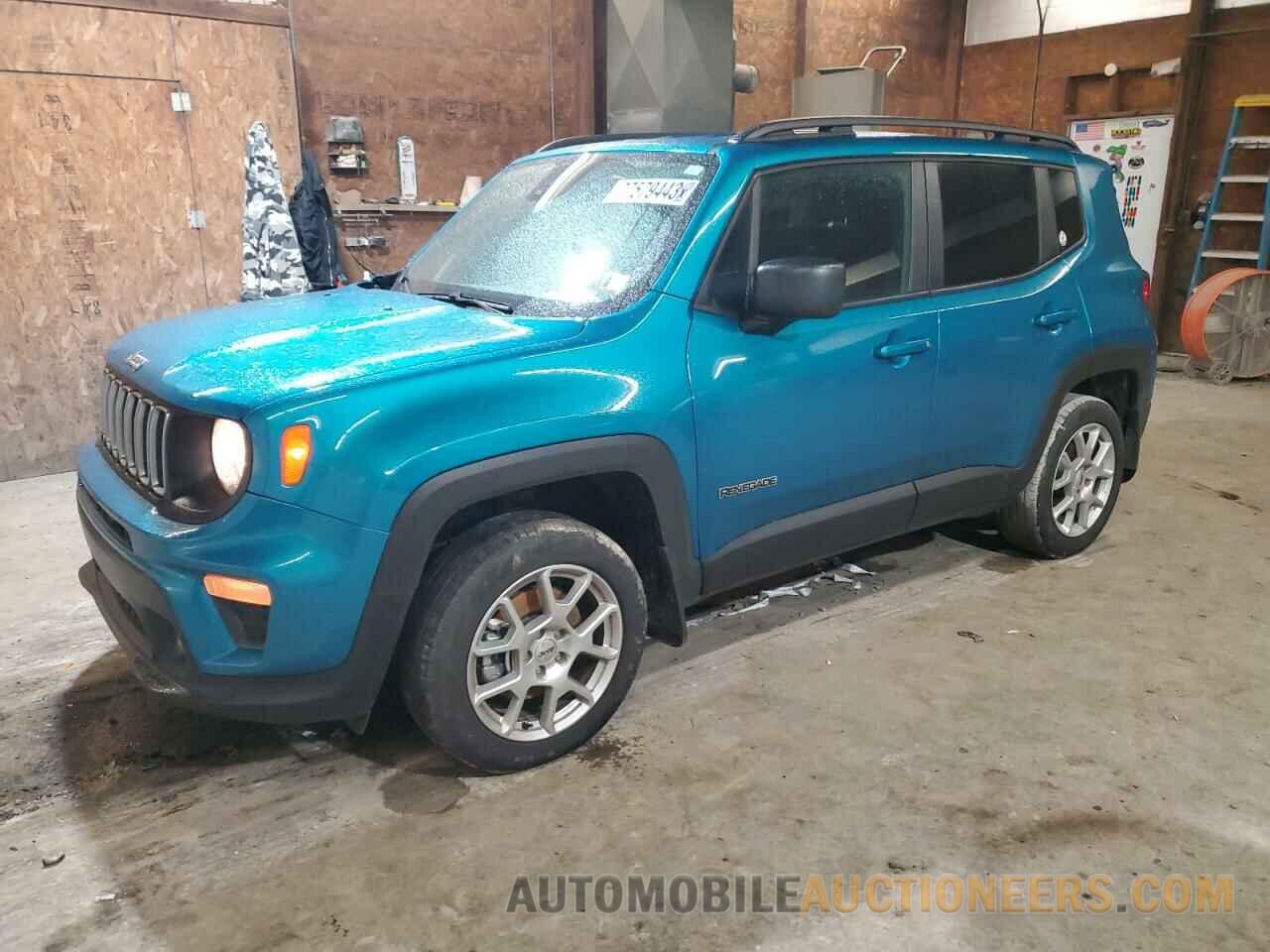 ZACNJDB15NPN52334 JEEP RENEGADE 2022