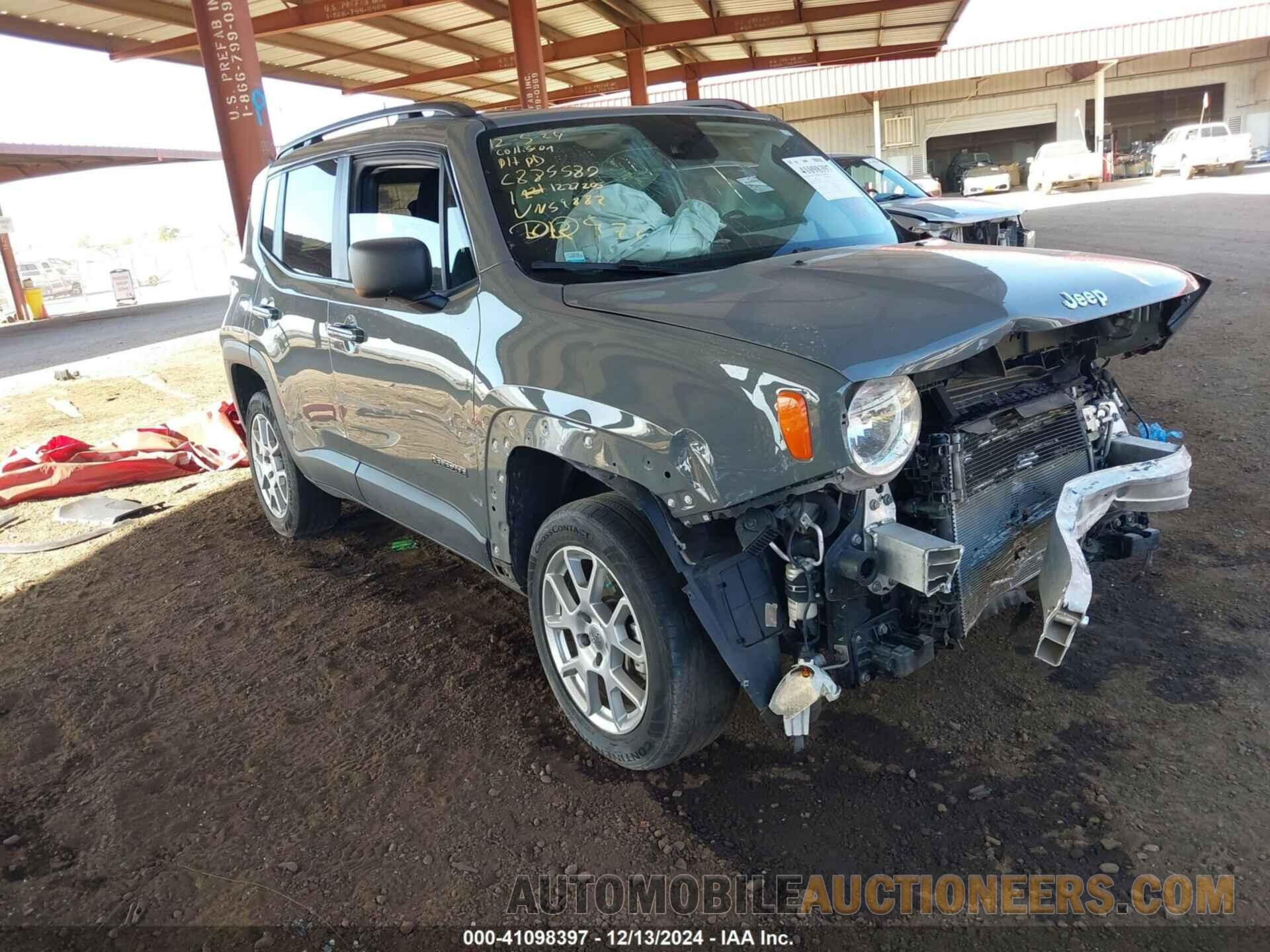 ZACNJDB15NPN59882 JEEP RENEGADE 2022