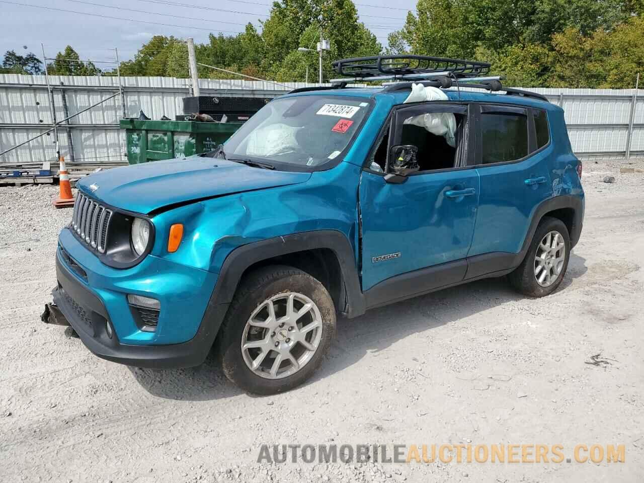 ZACNJDB15NPN67318 JEEP RENEGADE 2022