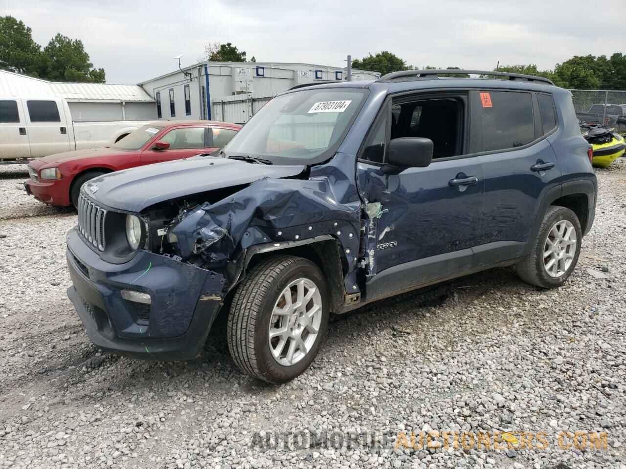 ZACNJDB15NPN77248 JEEP RENEGADE 2022