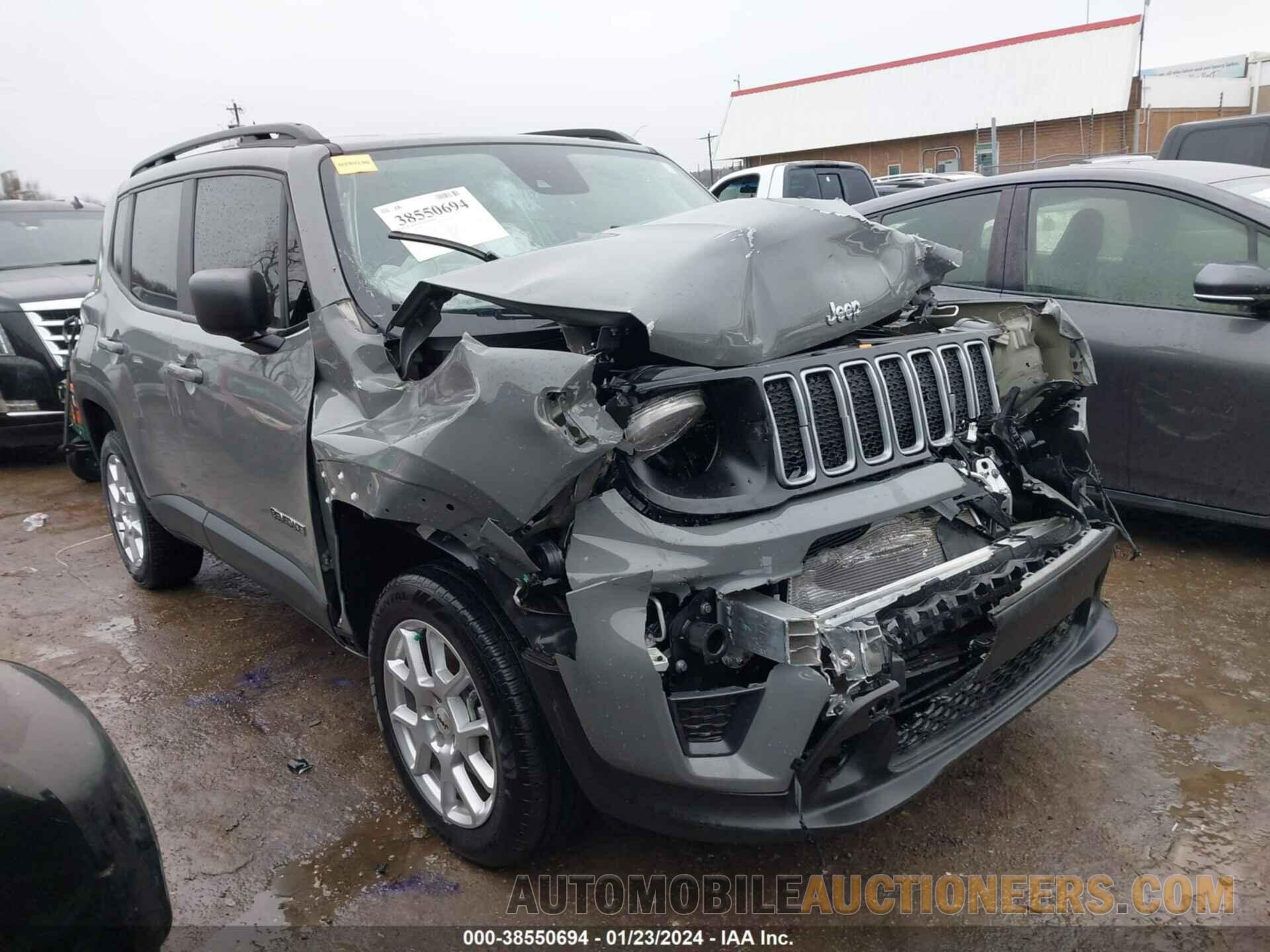 ZACNJDB15NPN80201 JEEP RENEGADE 2022