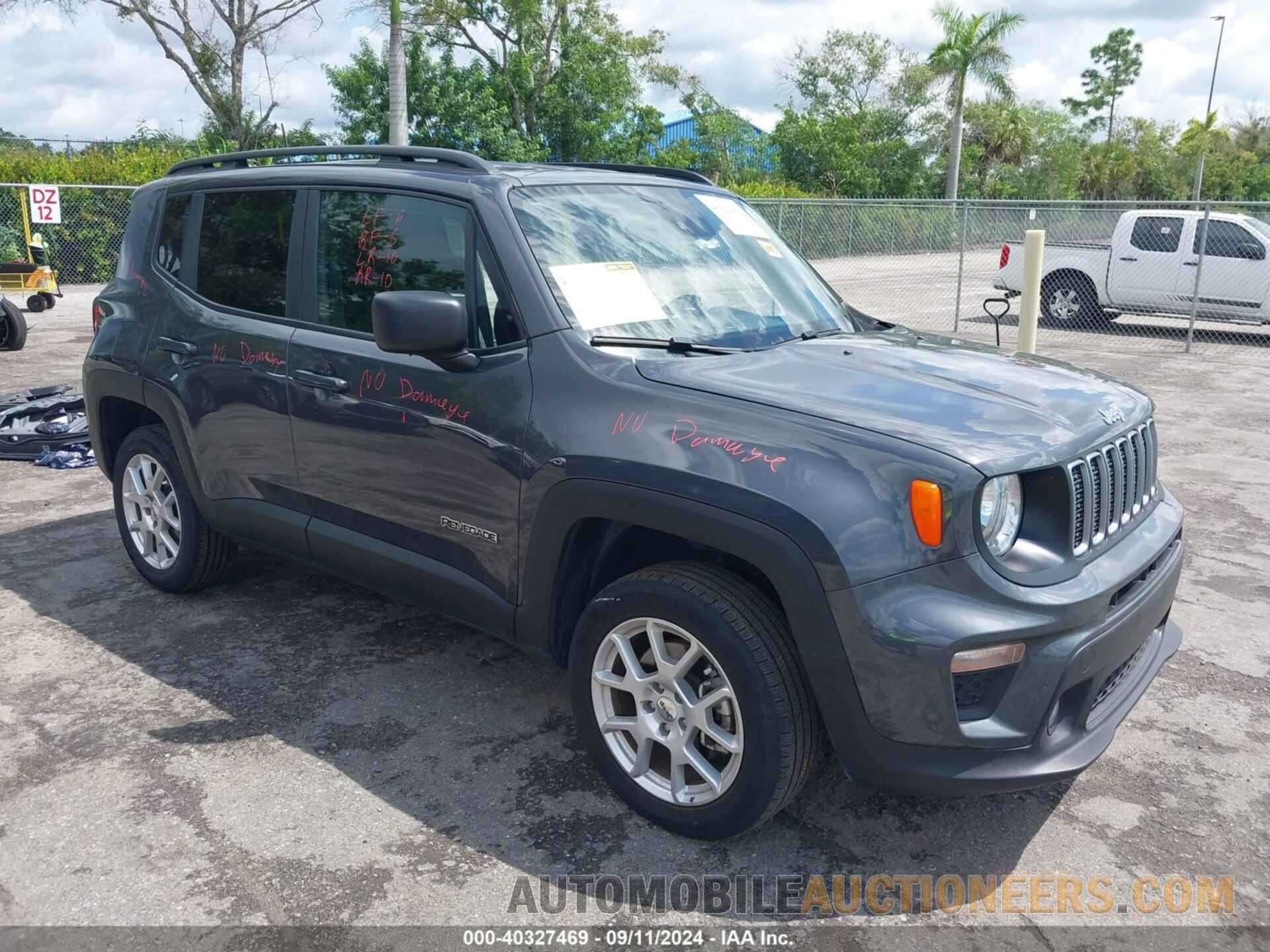 ZACNJDB15PPP35607 JEEP RENEGADE 2023