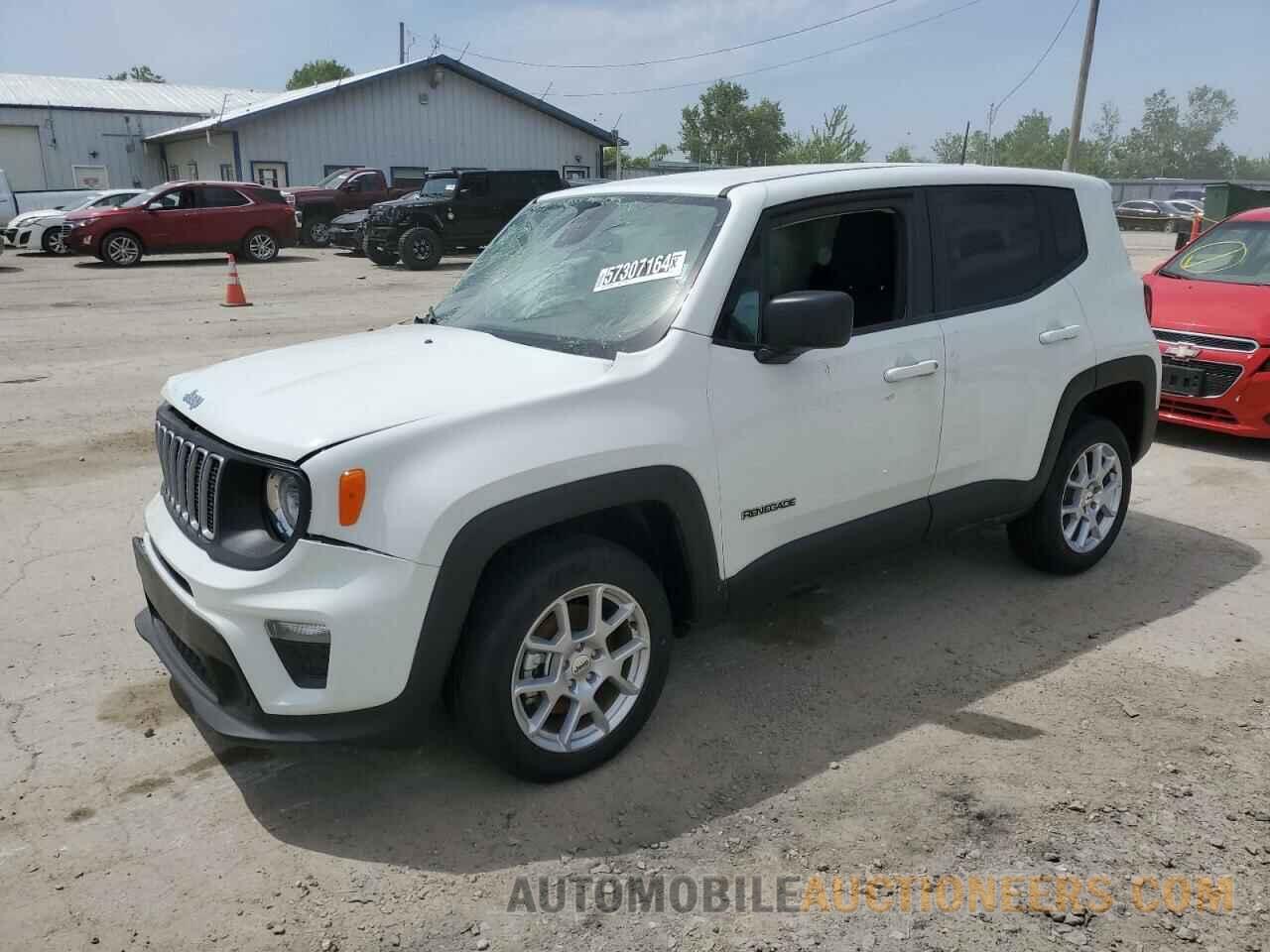 ZACNJDB15PPP70650 JEEP RENEGADE 2023