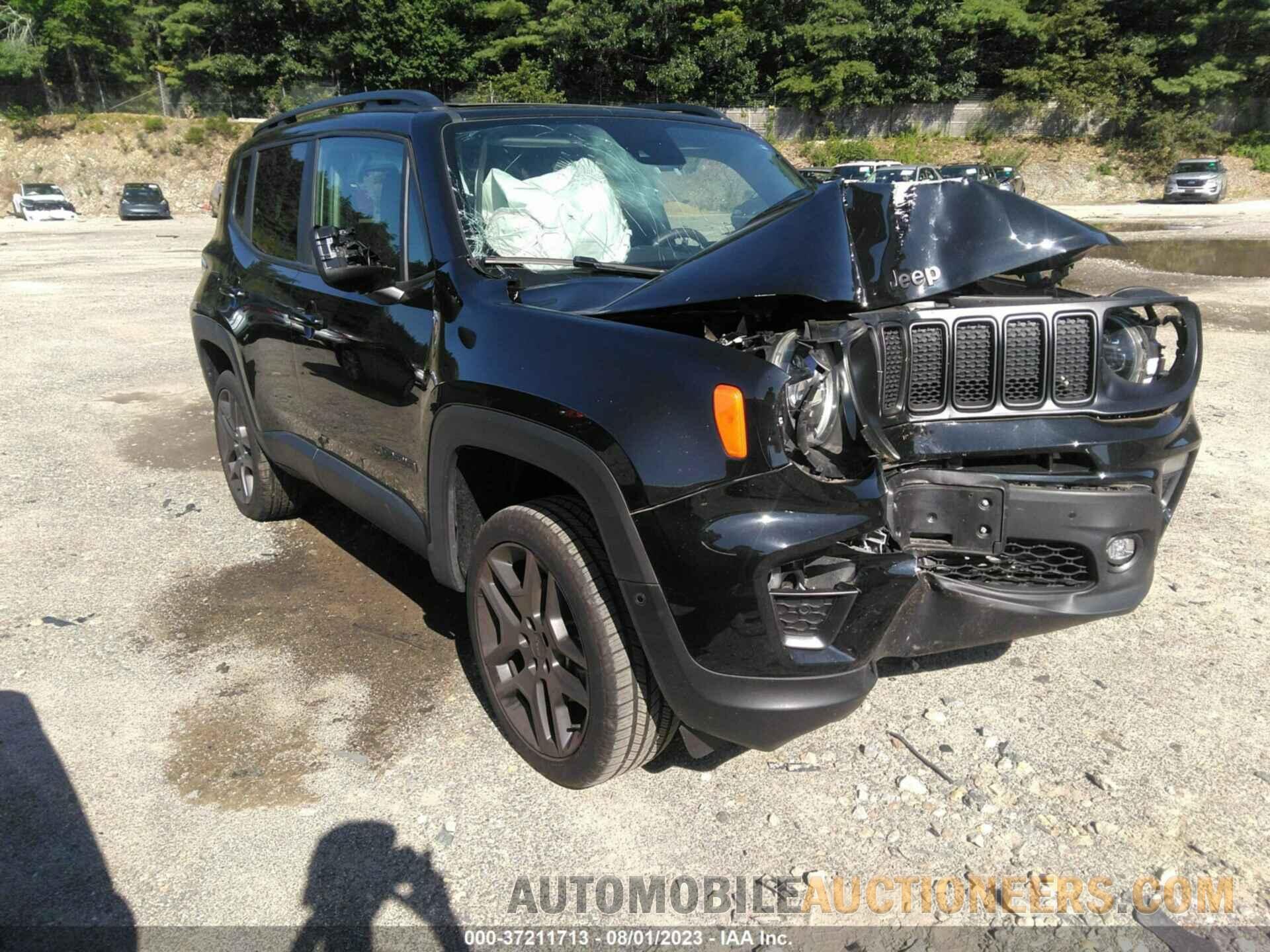 ZACNJDB16MPM64505 JEEP RENEGADE 2021