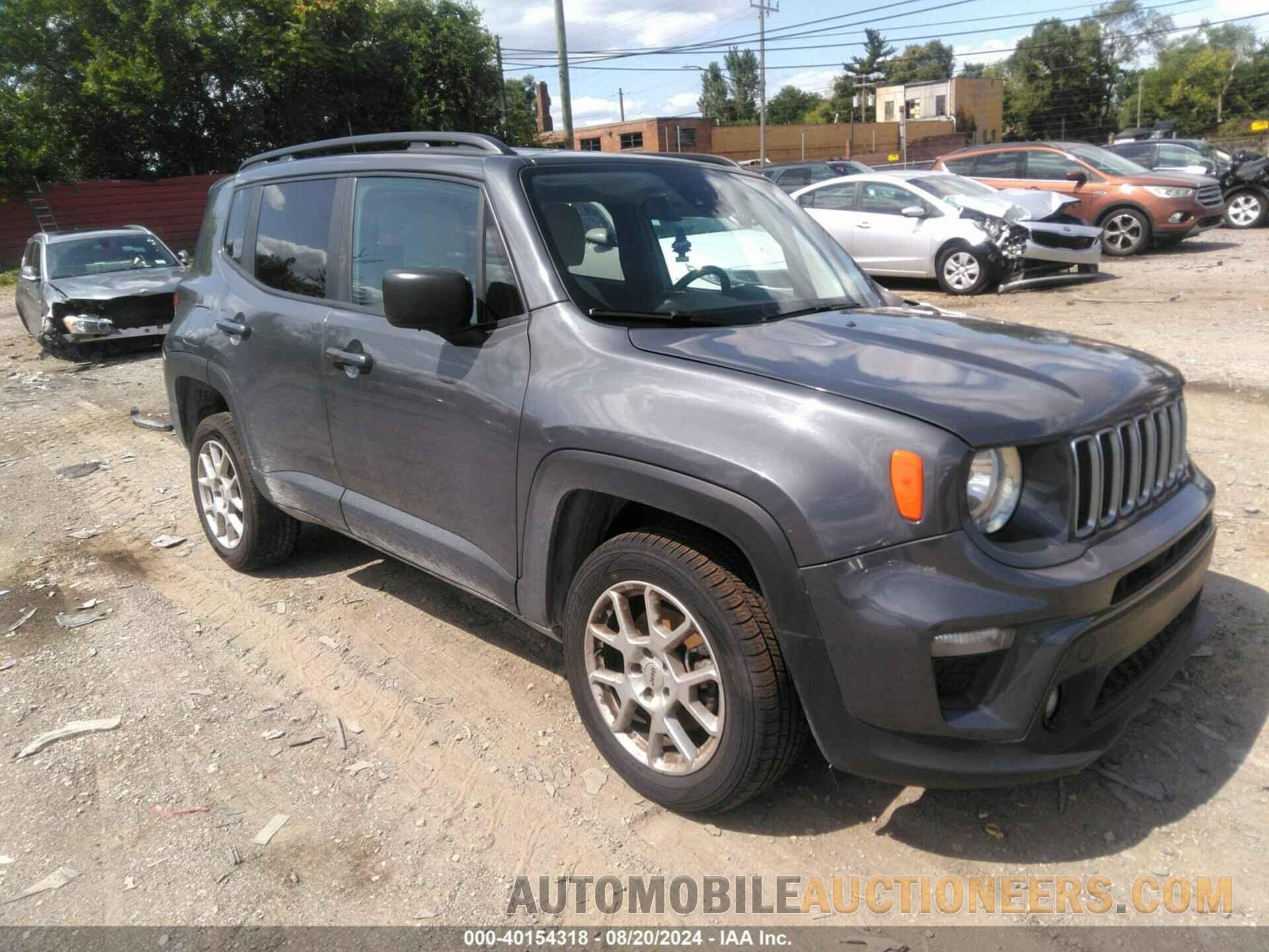 ZACNJDB16NPN44596 JEEP RENEGADE 2022