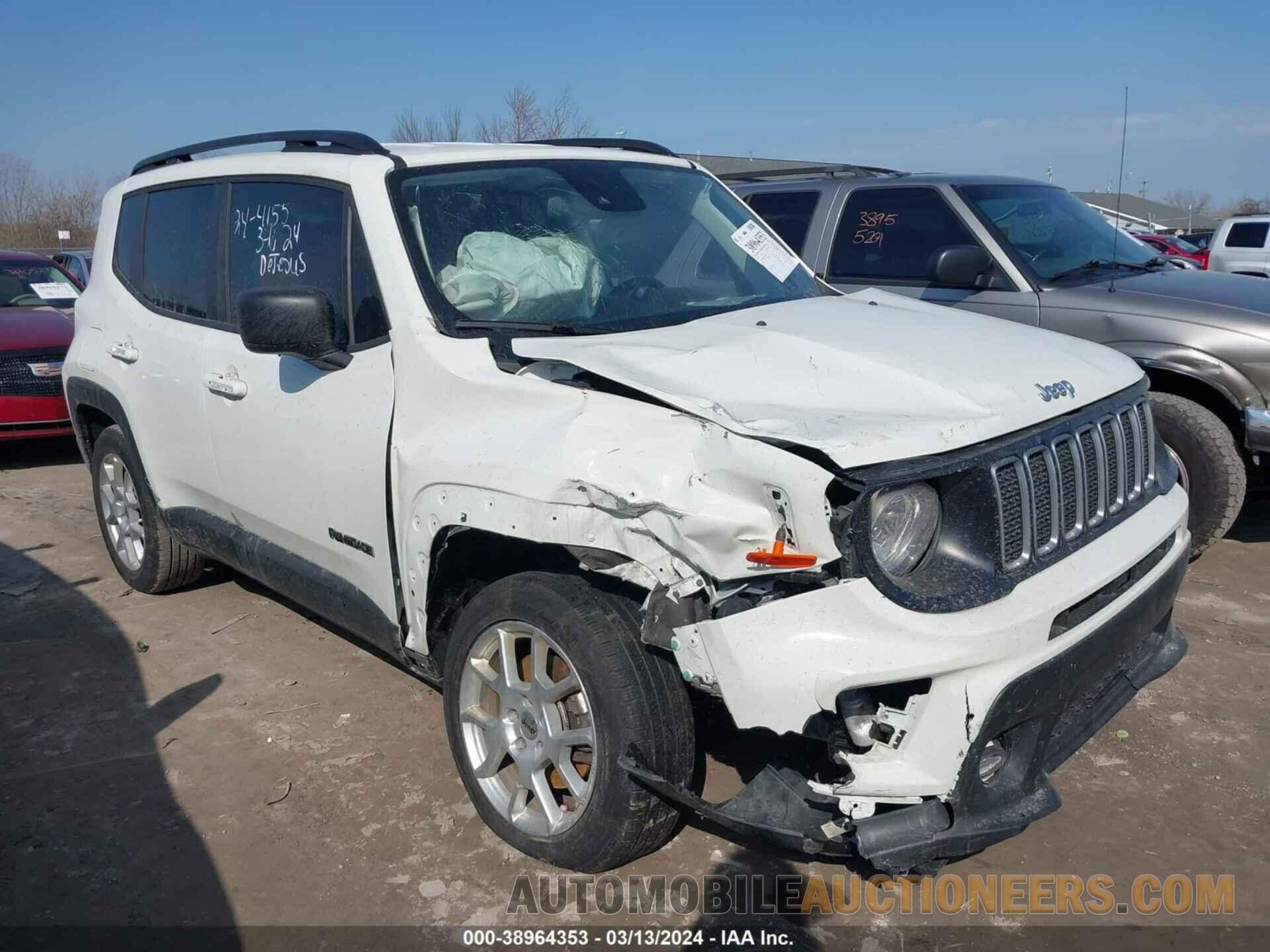 ZACNJDB16NPN50057 JEEP RENEGADE 2022