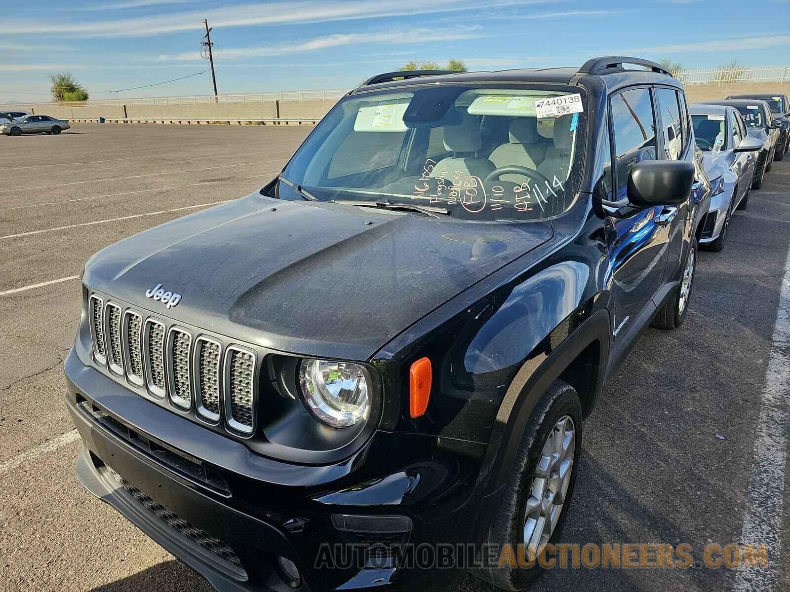 ZACNJDB16NPN61057 Jeep Renegade 2022