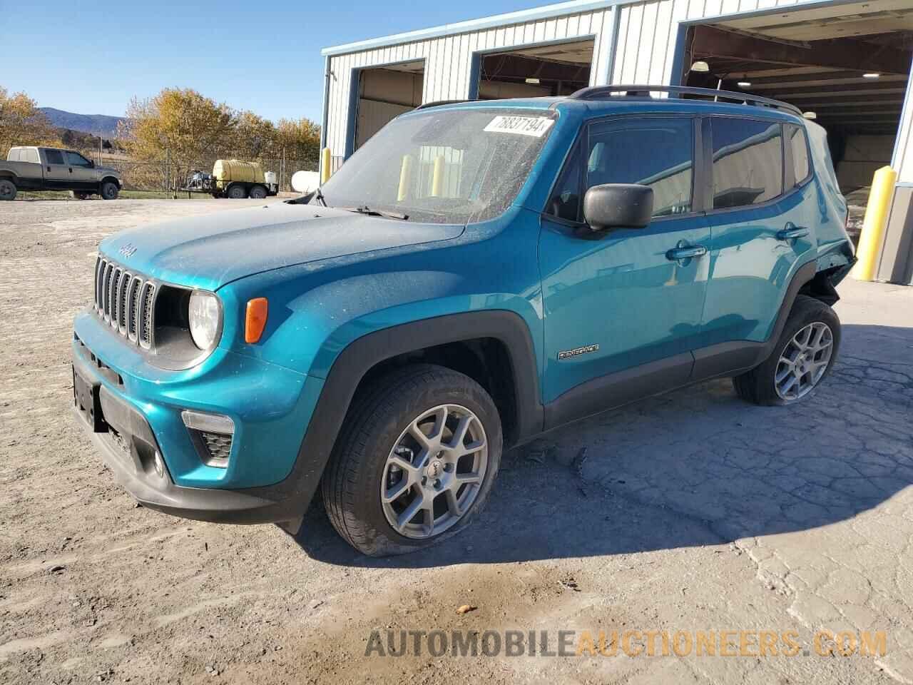 ZACNJDB16NPN66842 JEEP RENEGADE 2022