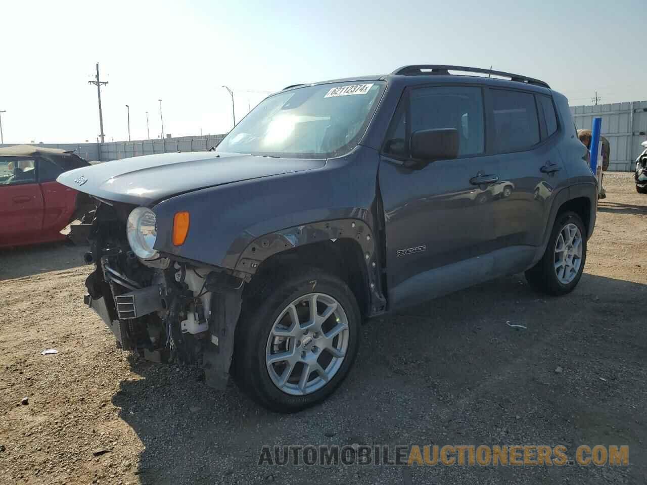 ZACNJDB16NPN72835 JEEP RENEGADE 2022