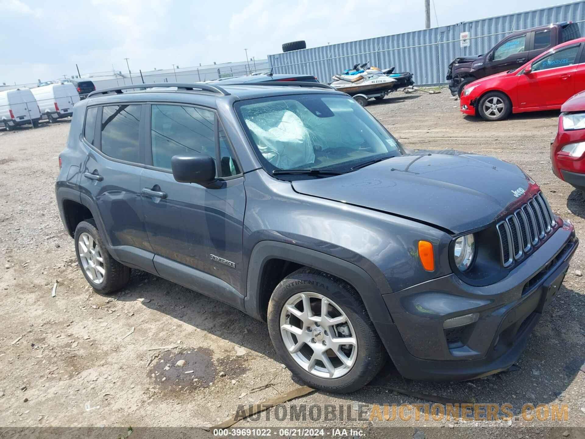 ZACNJDB16NPN86105 JEEP RENEGADE 2022