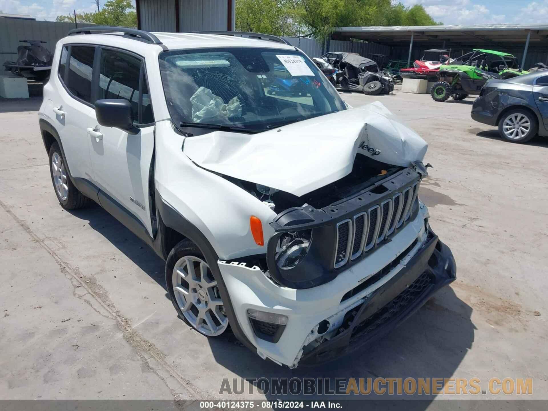 ZACNJDB16NPN98917 JEEP RENEGADE 2022