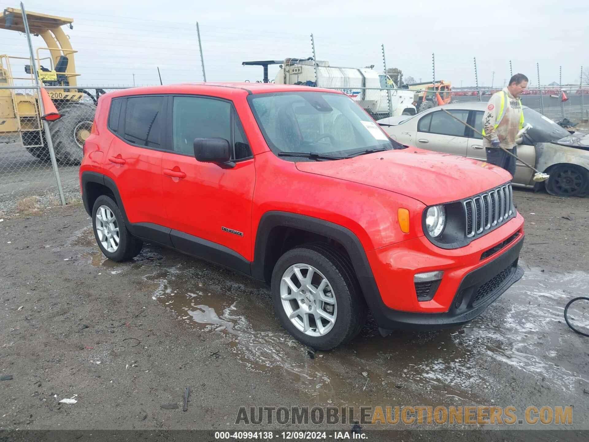 ZACNJDB16PPP15012 JEEP RENEGADE 2023